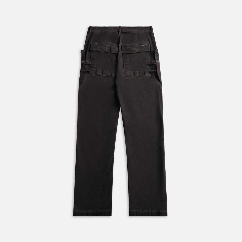 Rick Owens Pantaloni Denim Stefan Cargo - Dark Dust / Black Wax