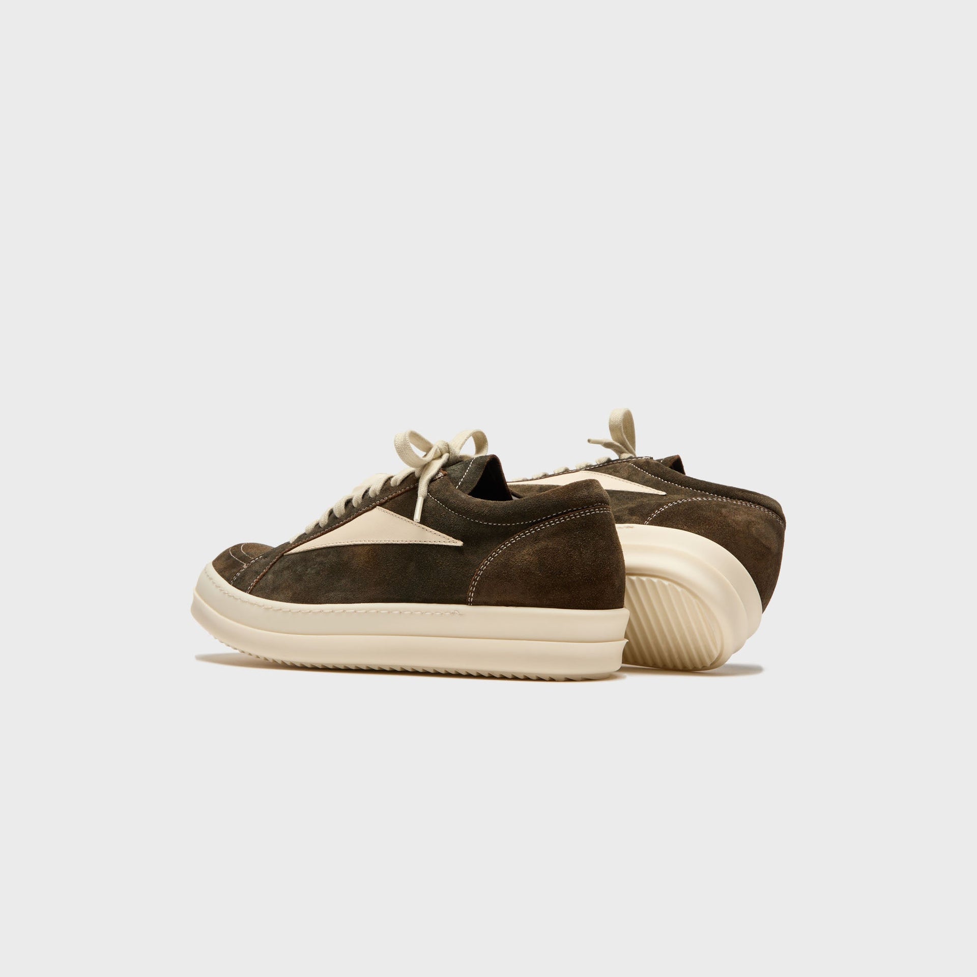 Rick Owens Concordions Vintage Sneaks - Indigo / Milk / Milk