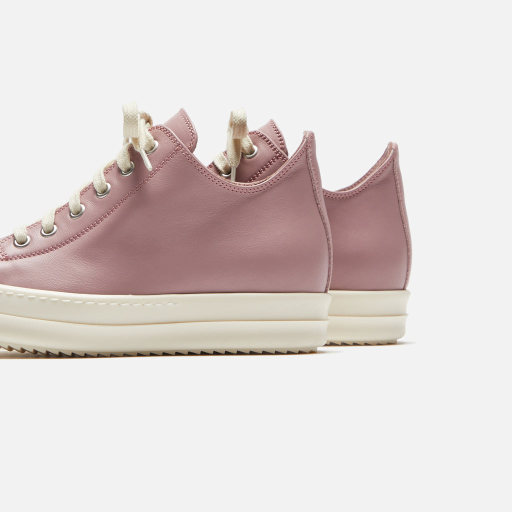 Rick Owens Low Top Sneakers – Pink / Milk – Kith