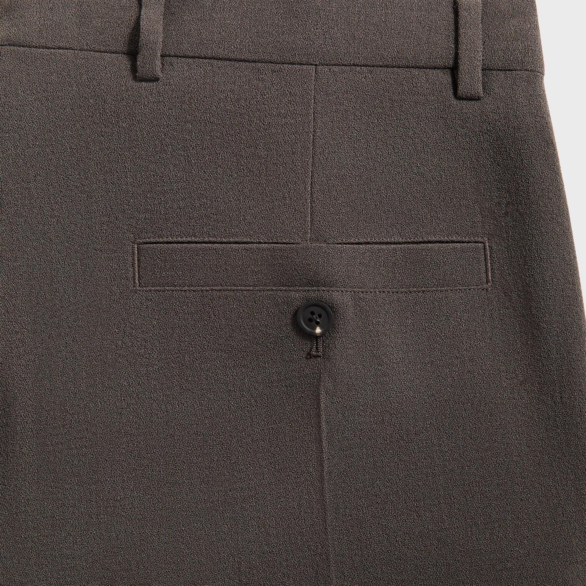 Rick Owens Tailored Wide Belas in Dardkust