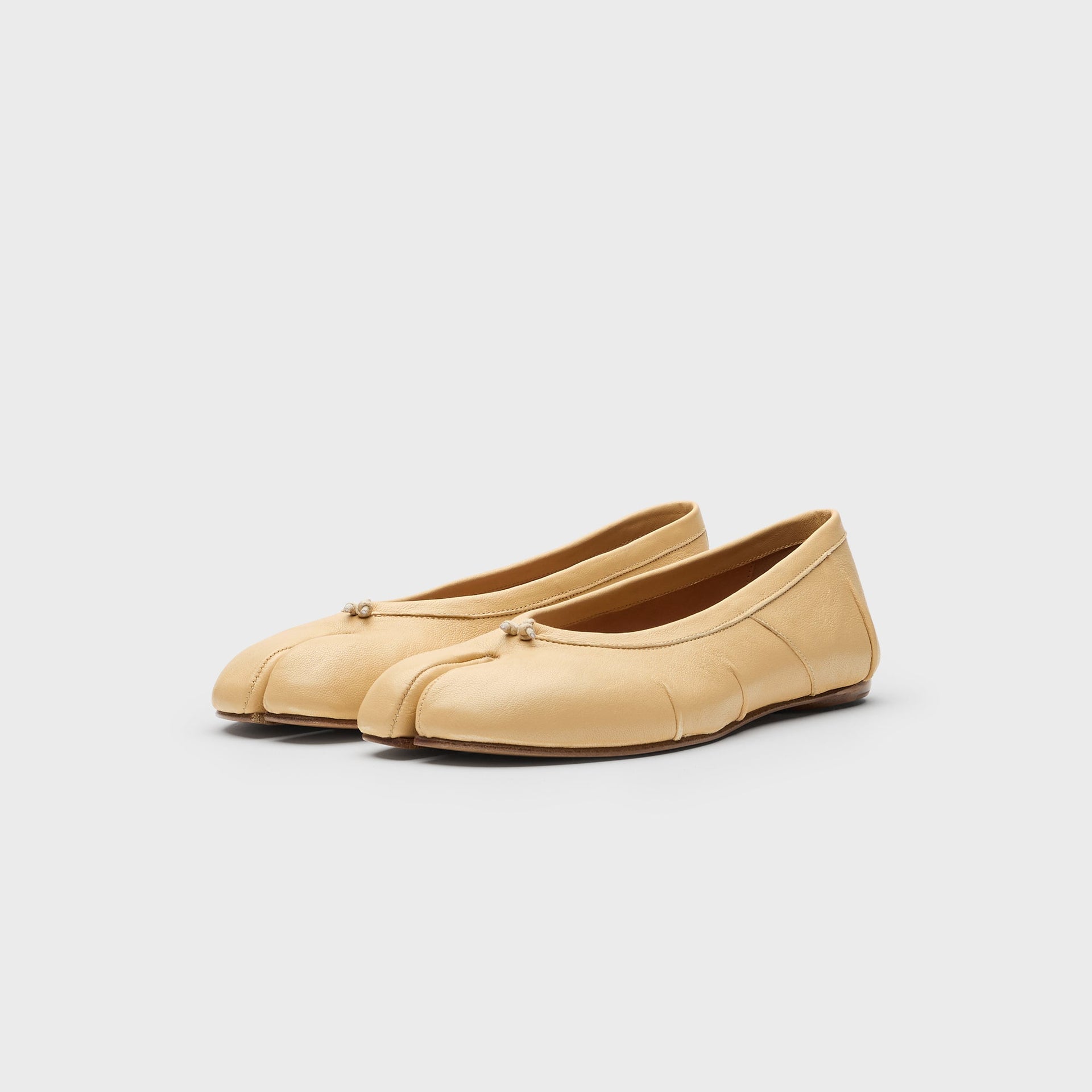 Maison Margiela Tabi Ballerina Soft Nappa Leather - Vintage Treatment
