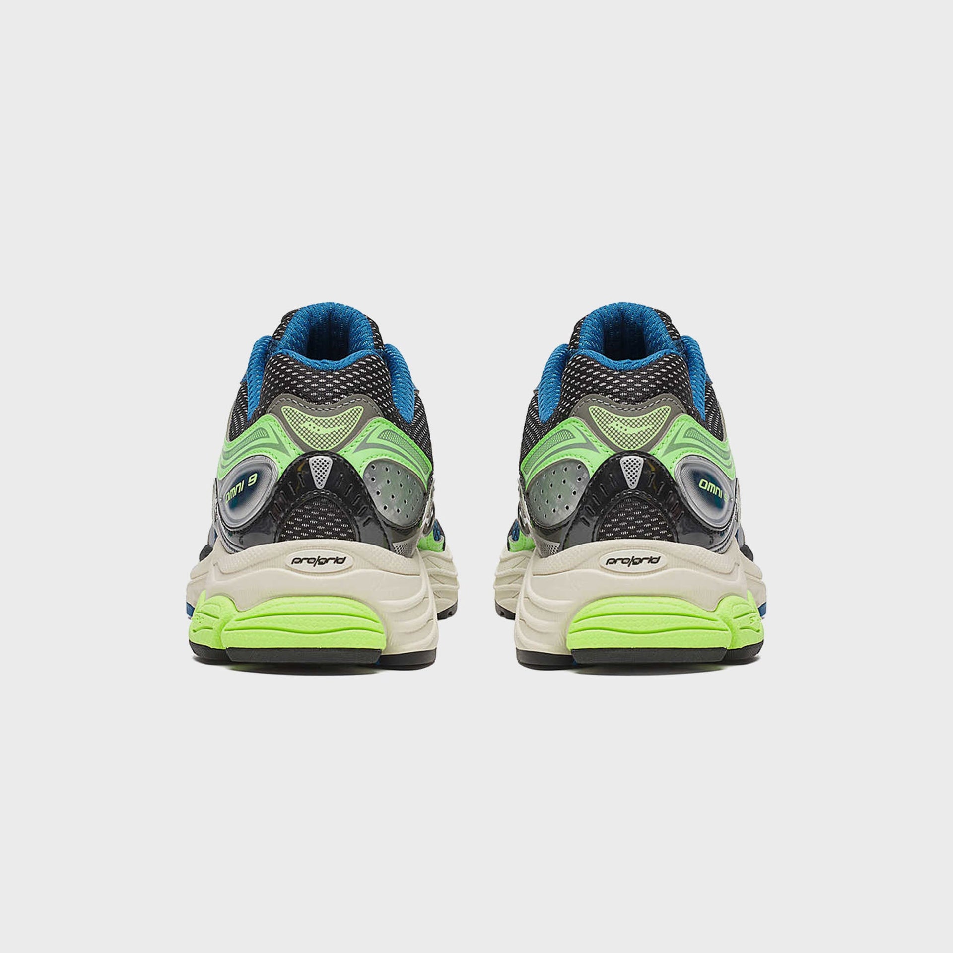 Saucony Progrid Omni 9 - Blue / Lime