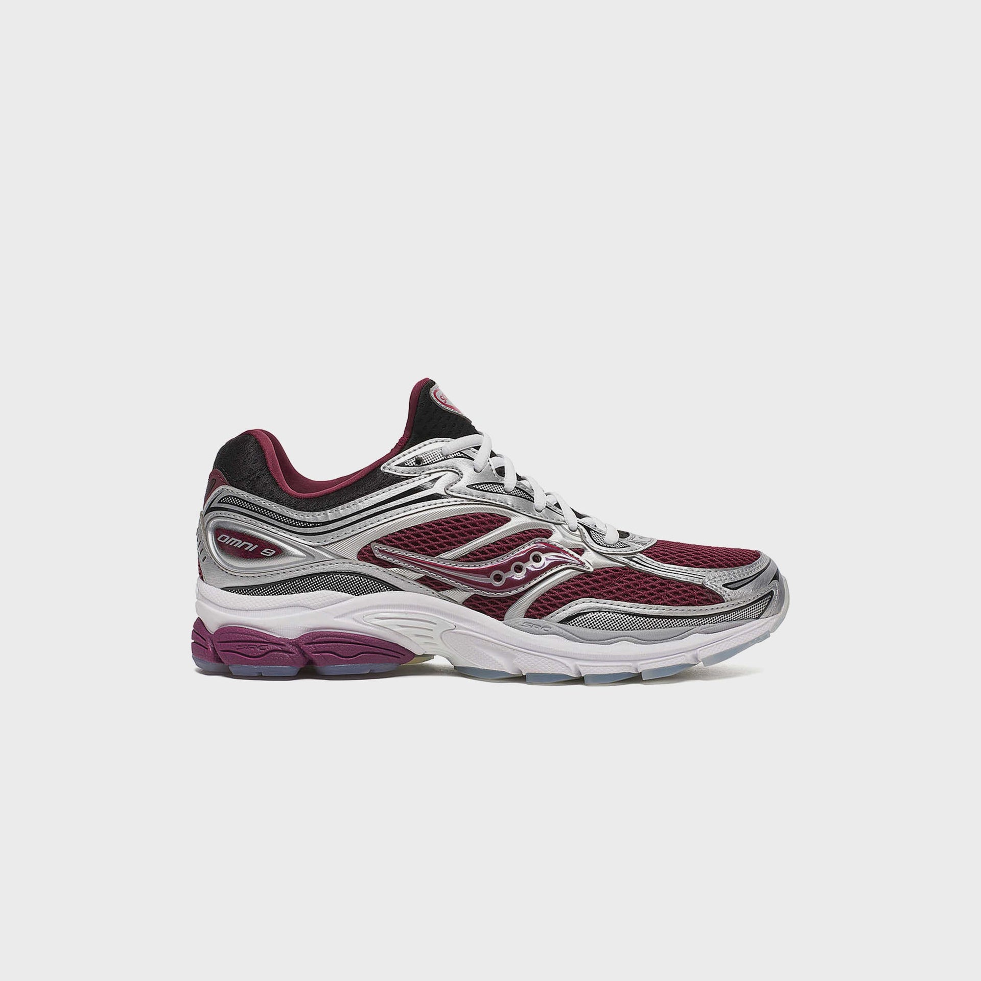 Saucony Progrid Omni 9 Socktop - Maroon / Black
