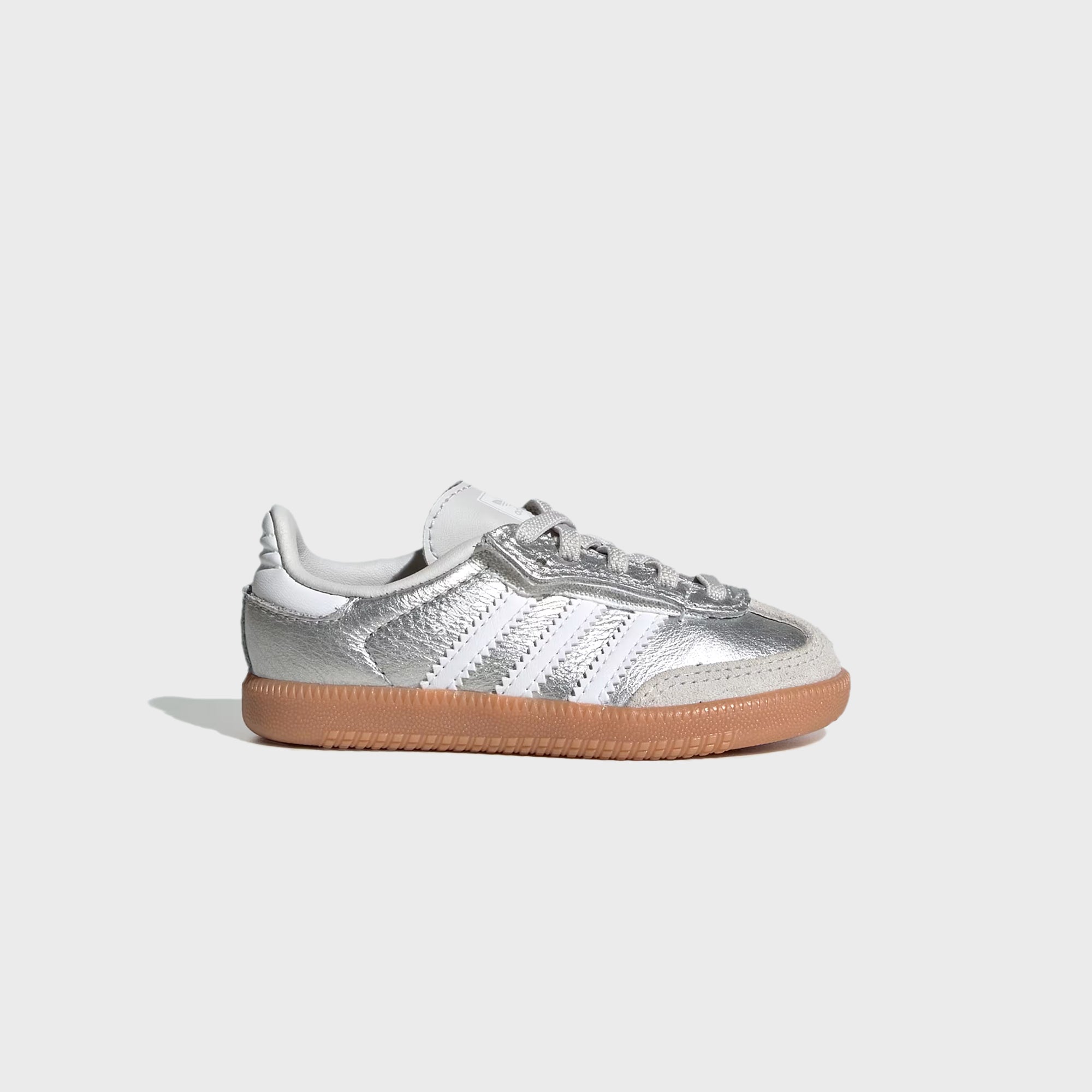 adidas TD Samba OG Comfort Closure Elastic Lace - Silver Metallic