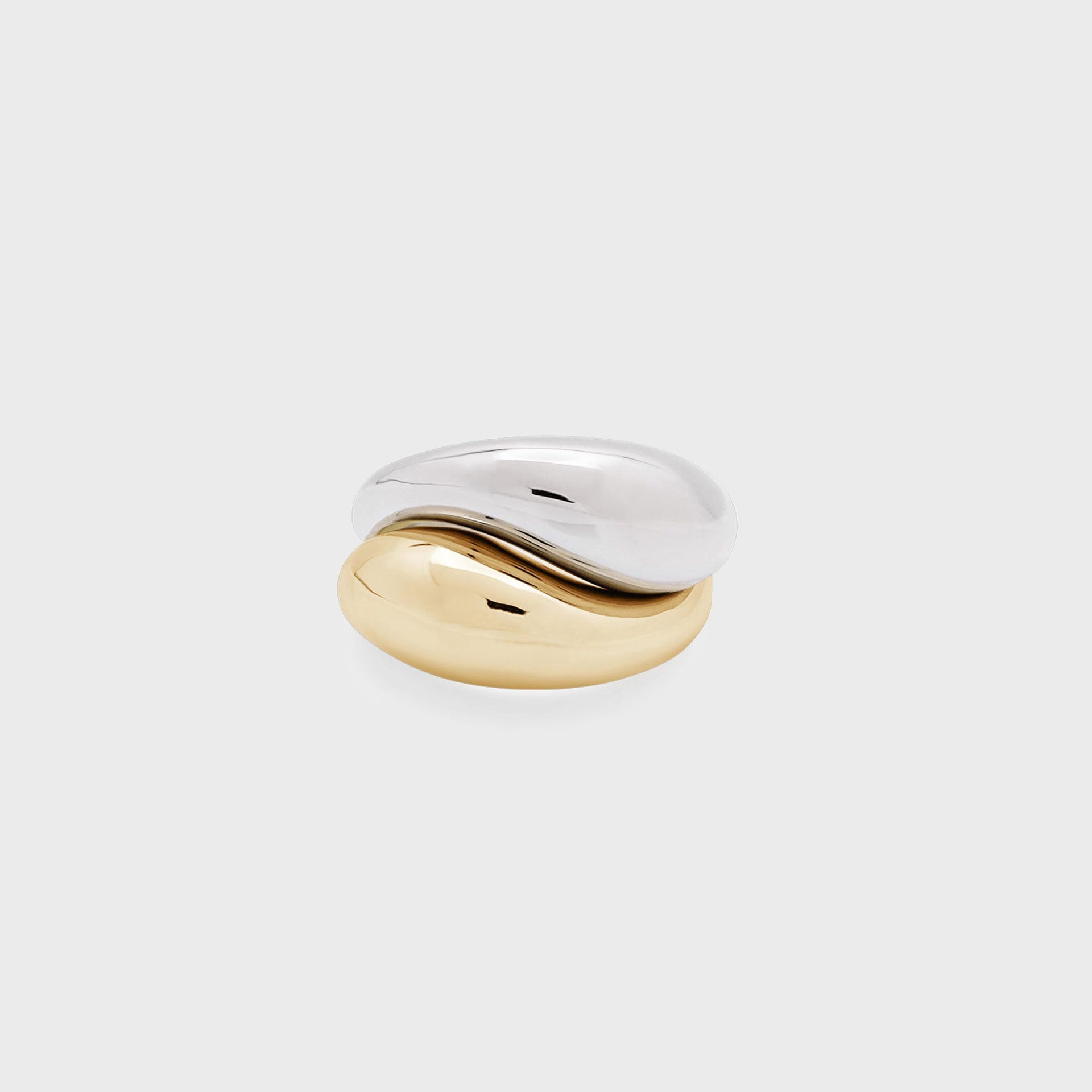 SHASHI Wayne Ring Set - Gold / Silver