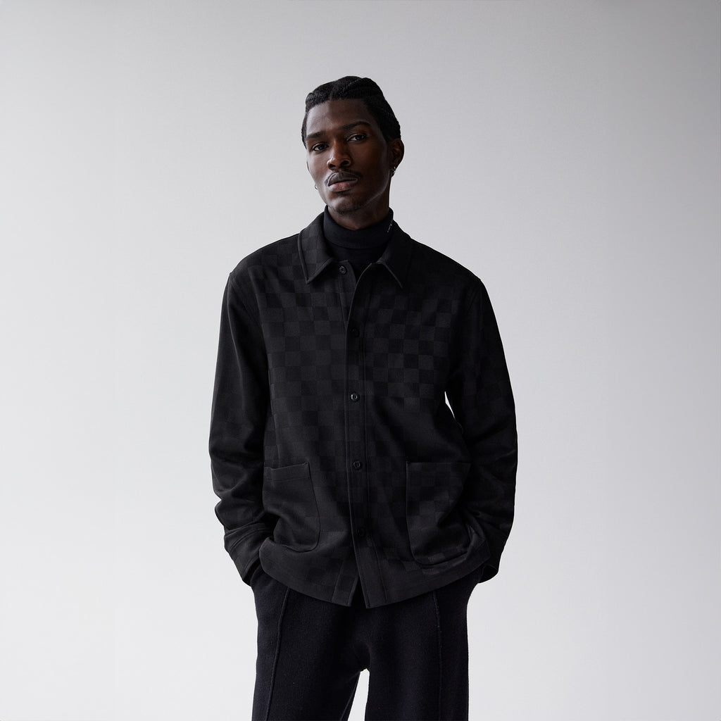 KithMulti Stripe Boxy Collared Overshirt - www.iriszitta.com