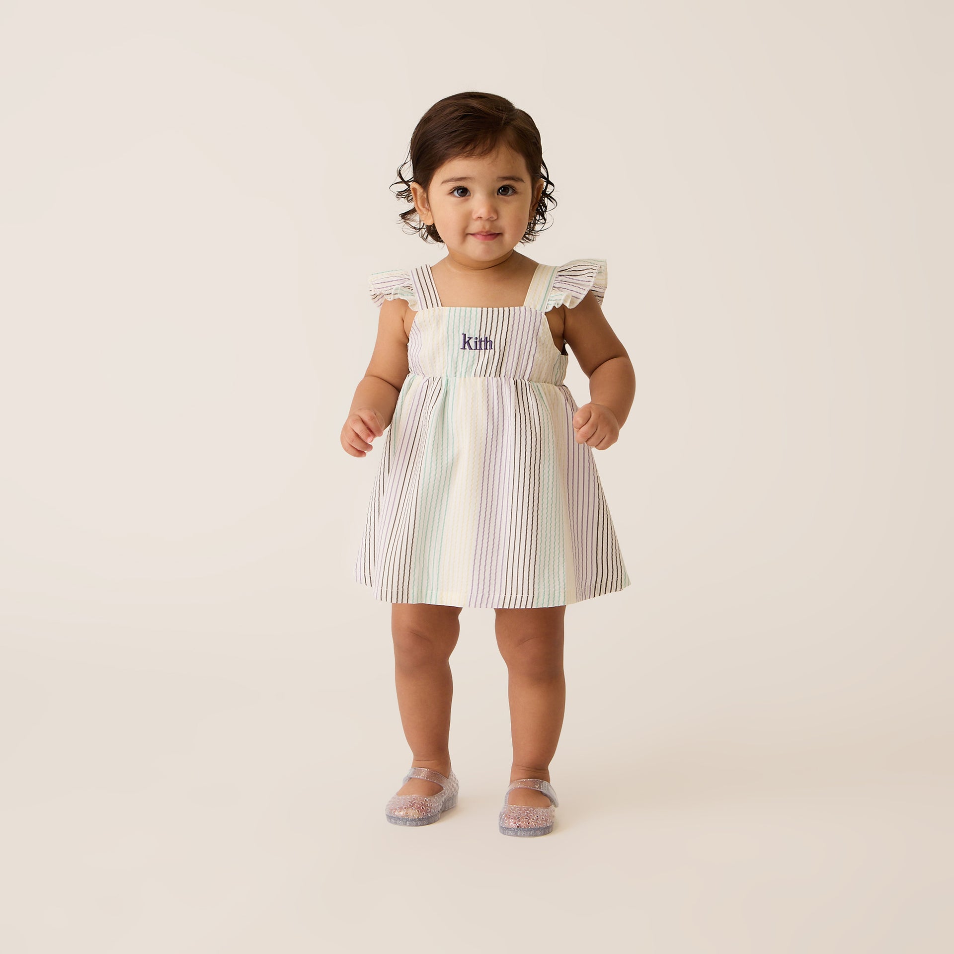 Kith Baby Striped Amina Mini Dress in Mykonos
