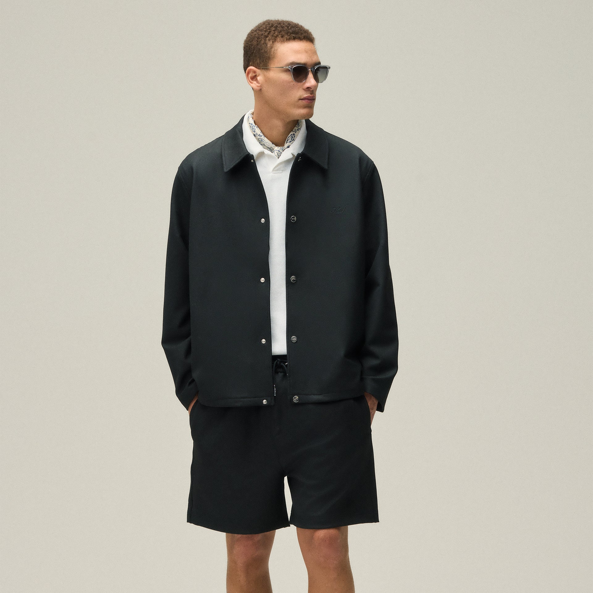 Erlebniswelt-fliegenfischenShops Double Weave Coaches Jacket - Black