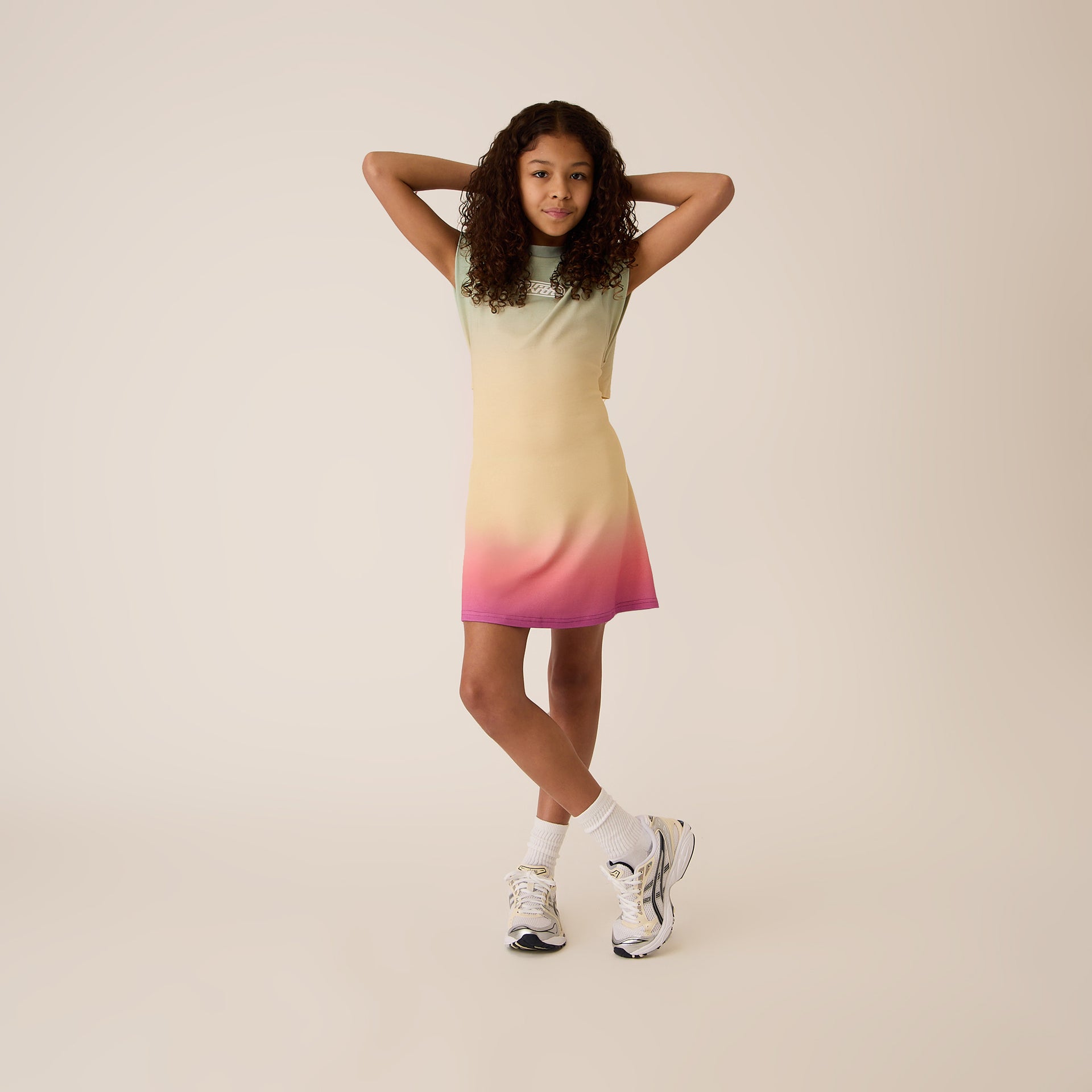 Kith Kids Luna Mini Dress in Tempo