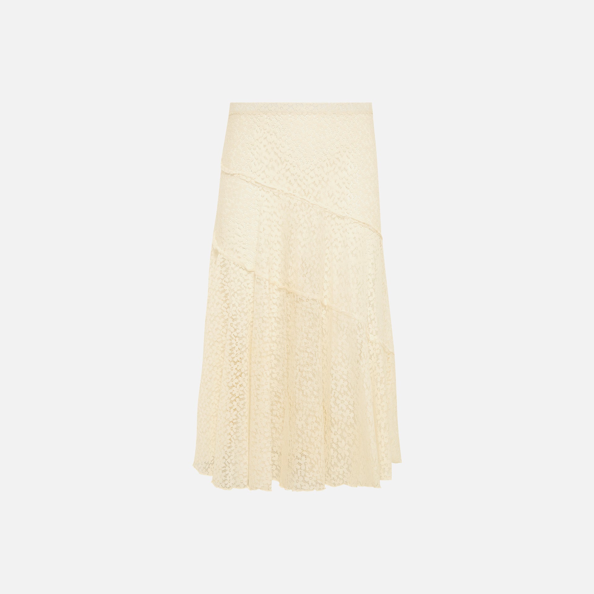 Siedres Yuka Midi Skirt - Ecru