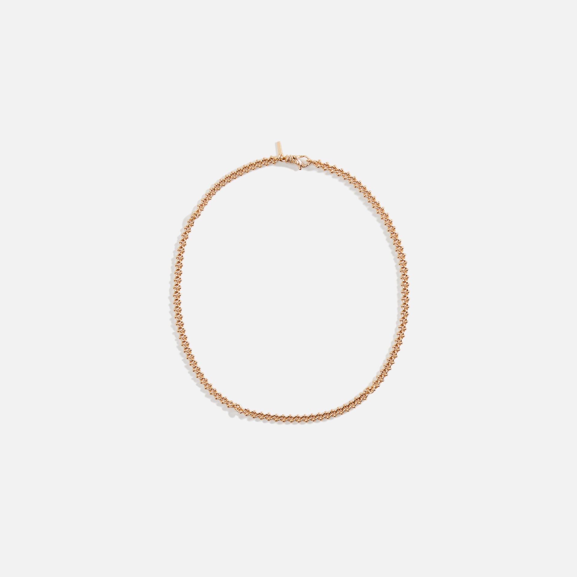 Emanuele Bicocchi Gold Knot Chain Necklace - Gold