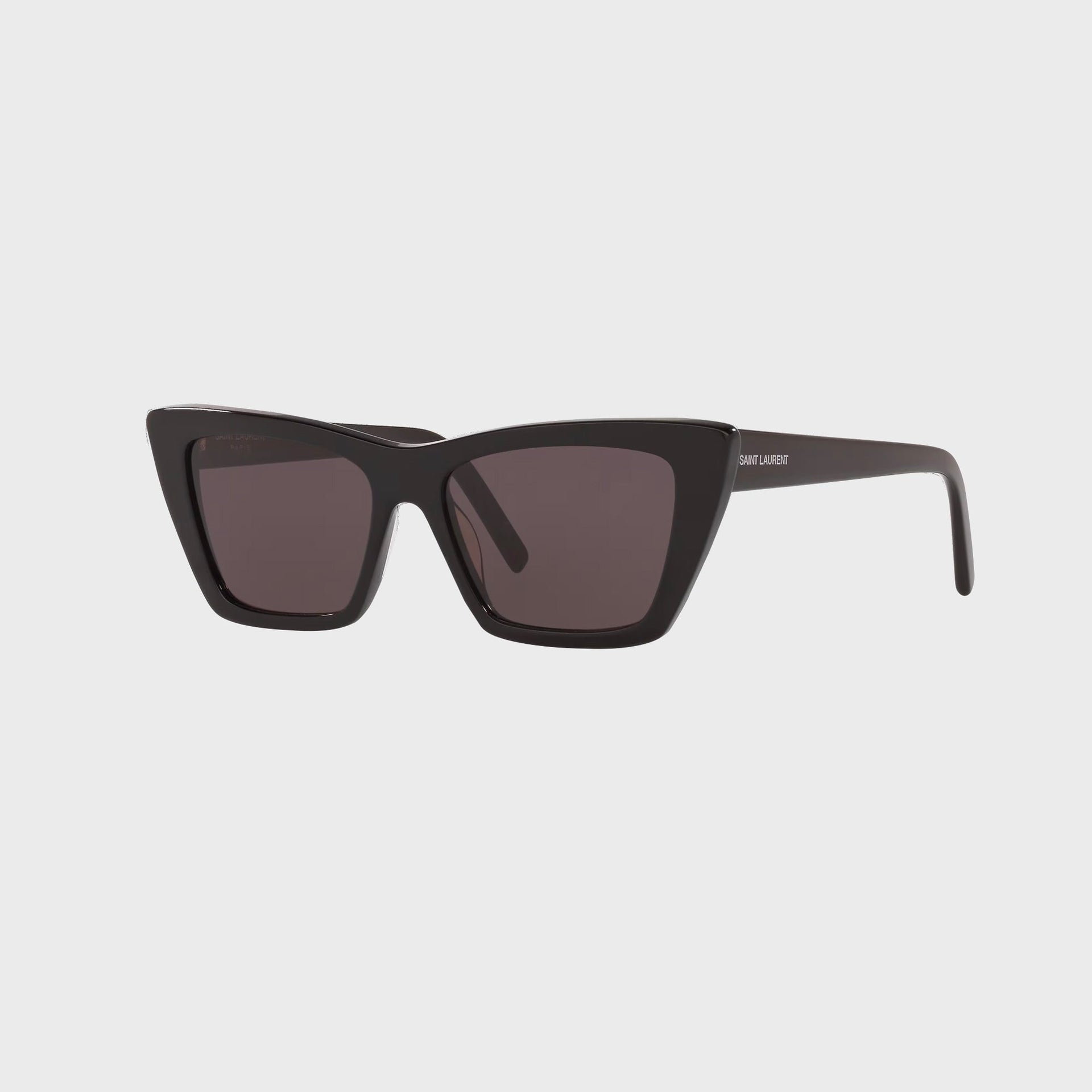 Saint Laurent Sl 276 Mica-001 53 Sunglass Woman Recycled in Black / Grey