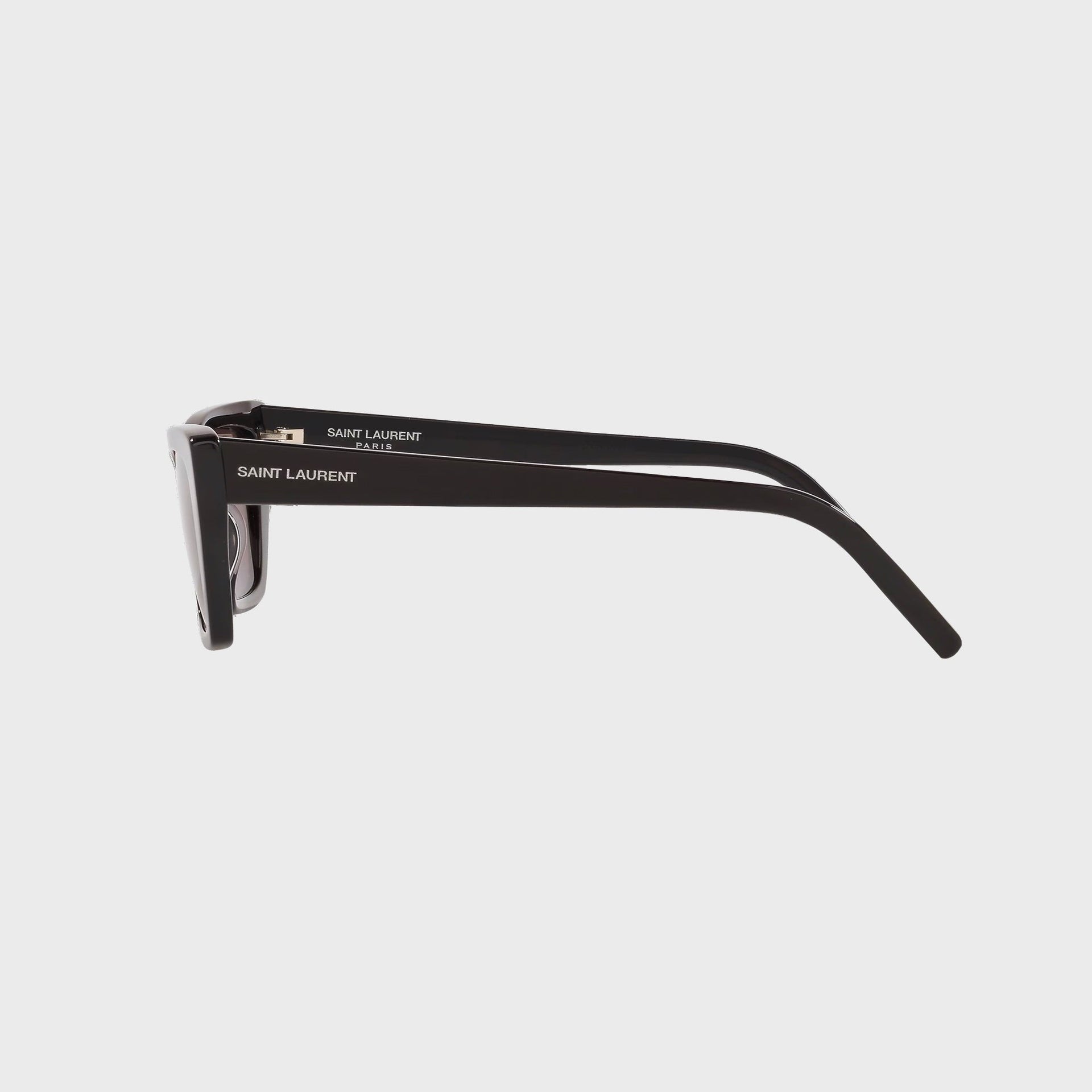 Saint Laurent Sl 276 Mica-001 53 Sunglass Woman Recycled in Black / Grey