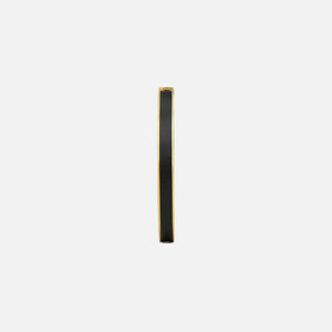 Saint Laurent Thin Bracelet - Black / Gold