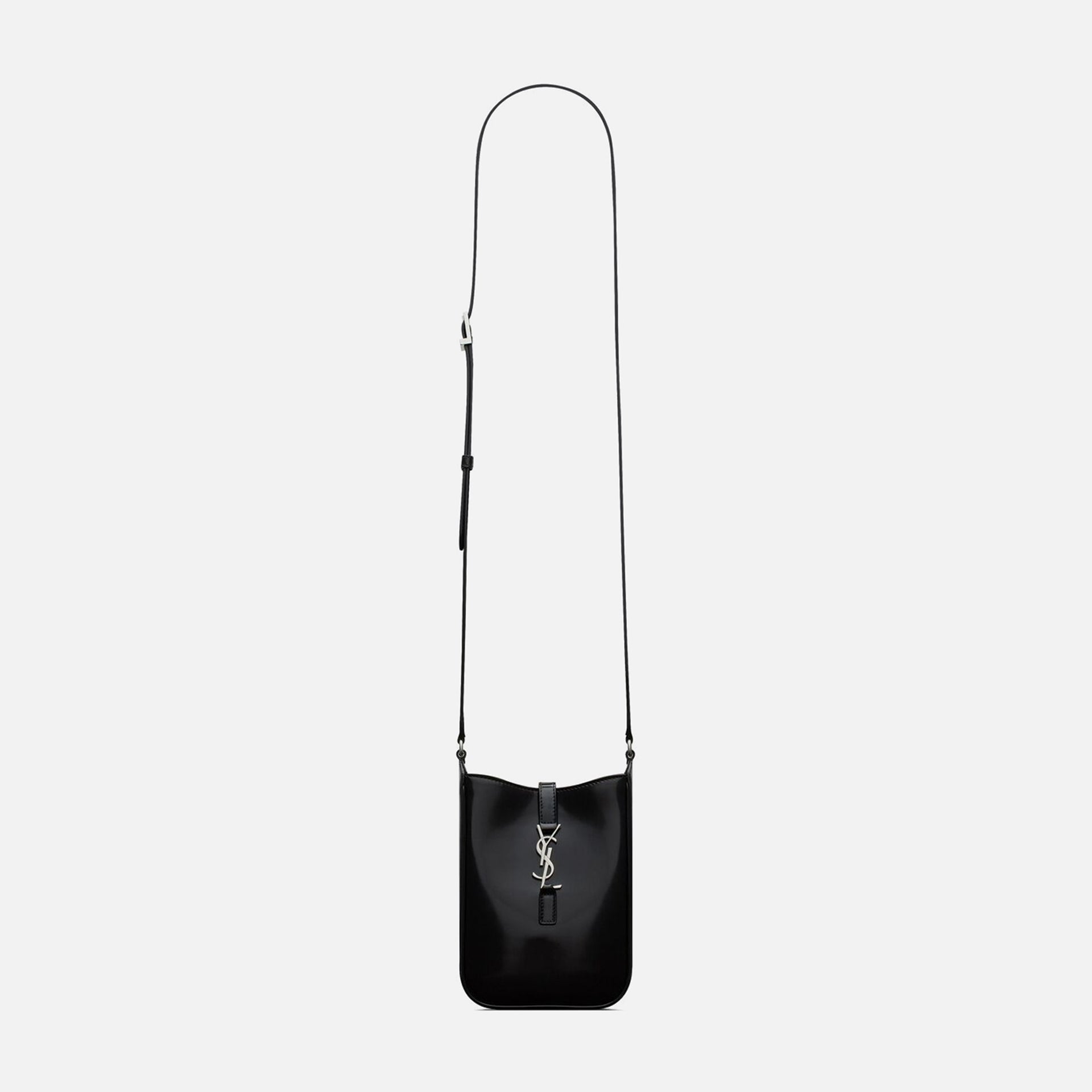 Saint Laurent Mini Le 5A7 Vertical Bag - Black