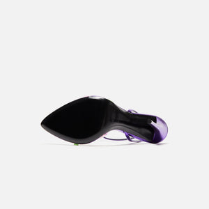 Saint Laurent Gippy 110 Sandal - Violet / Green / Fuxia