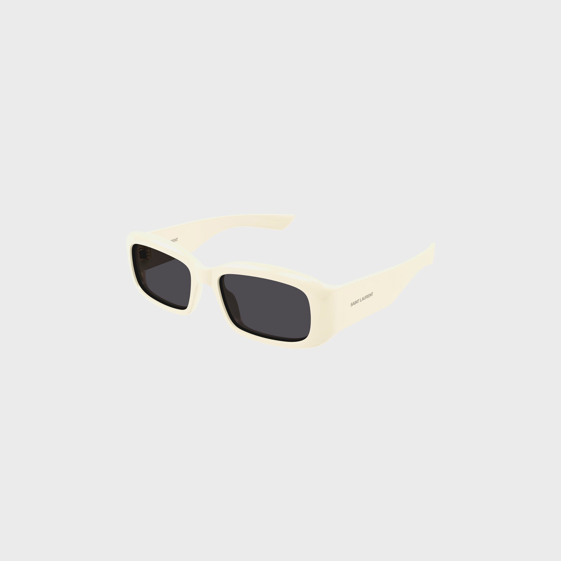 Saint Laurent Rectangle Sunglasses - White