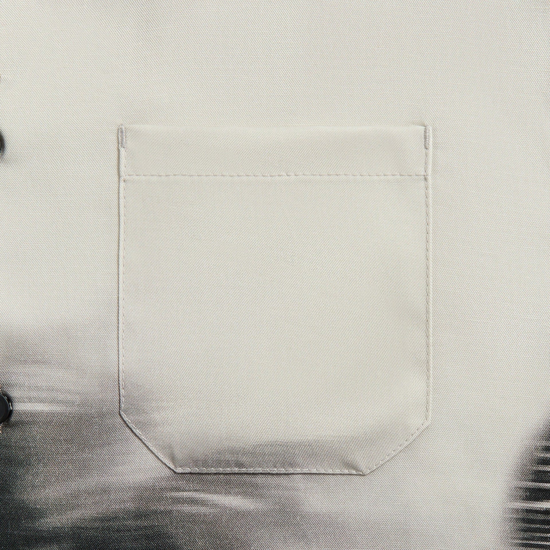 Stampd Camp Collar Top in Motion Print