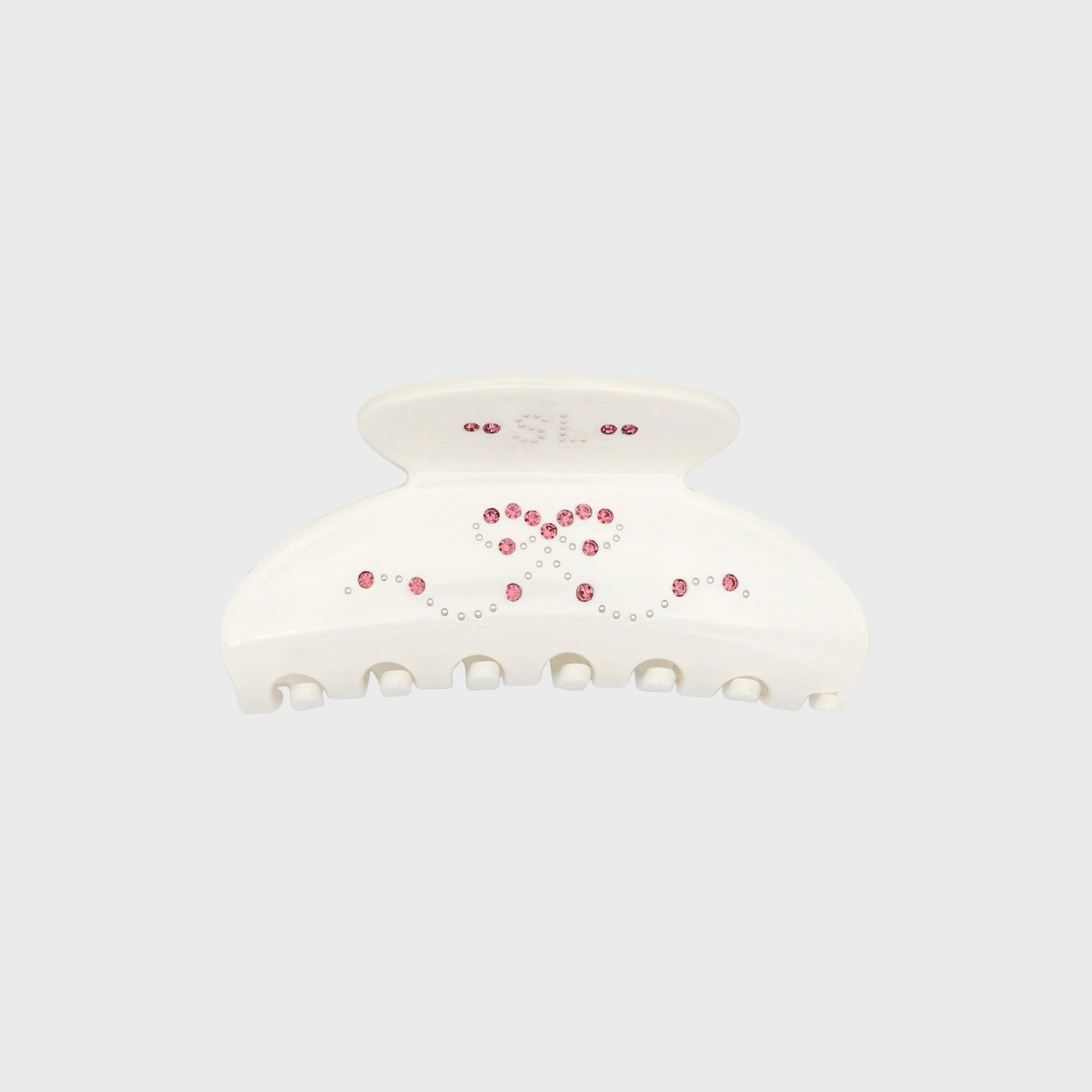 Sandy Liang Princess Hair Claw - White