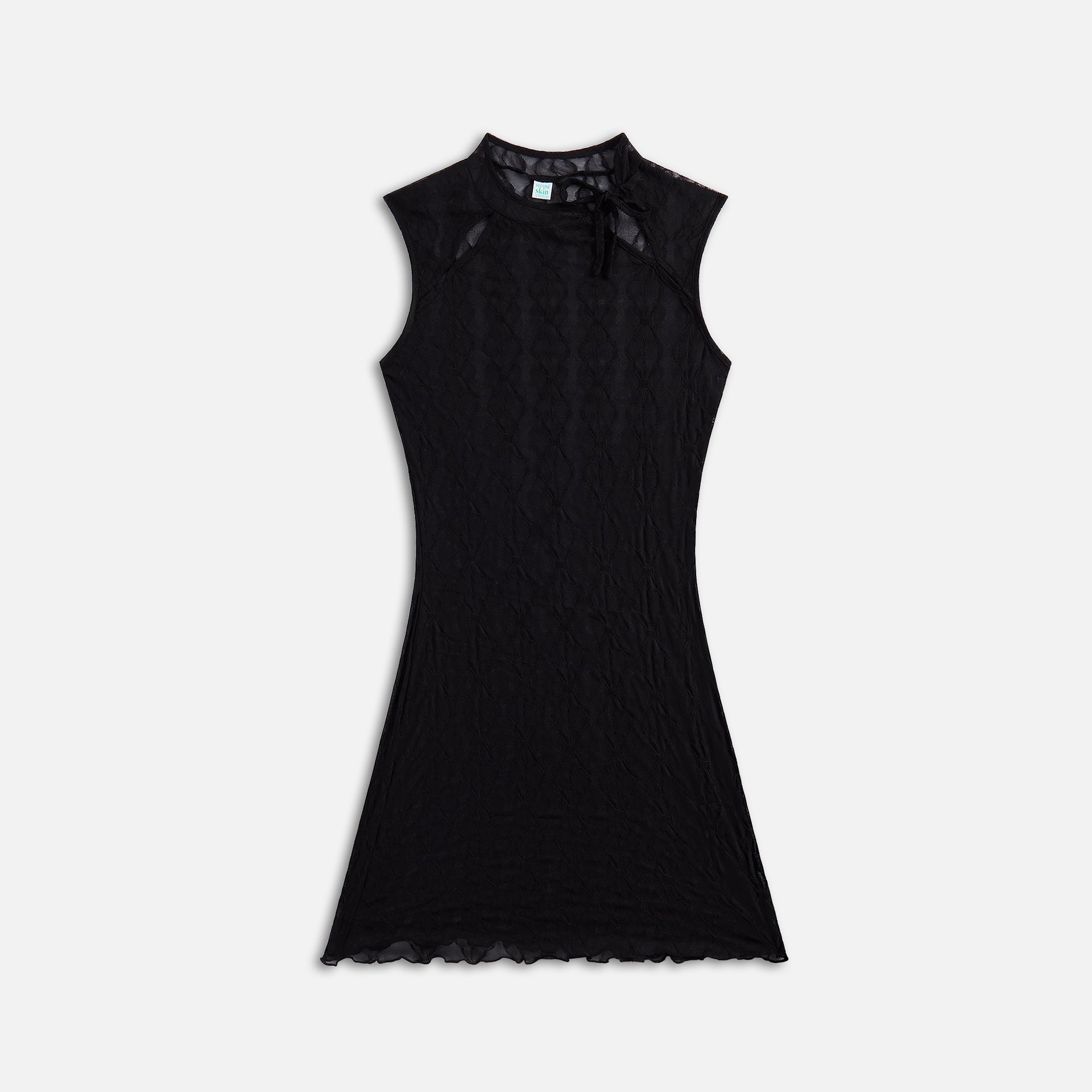 Second Skin Mariposa Mini Dress - Black
