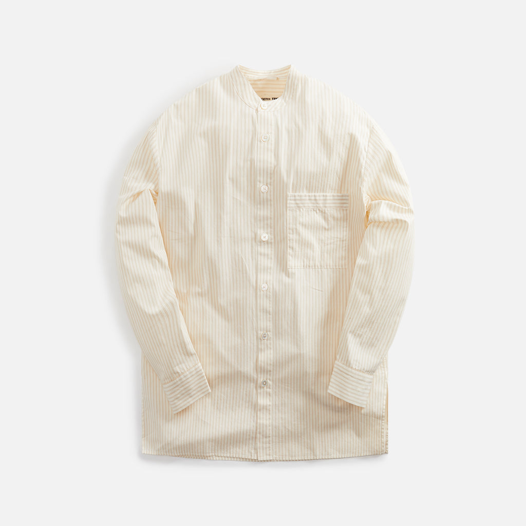 Tekla Sleeping Shirt - Wheat Stripes – Kith