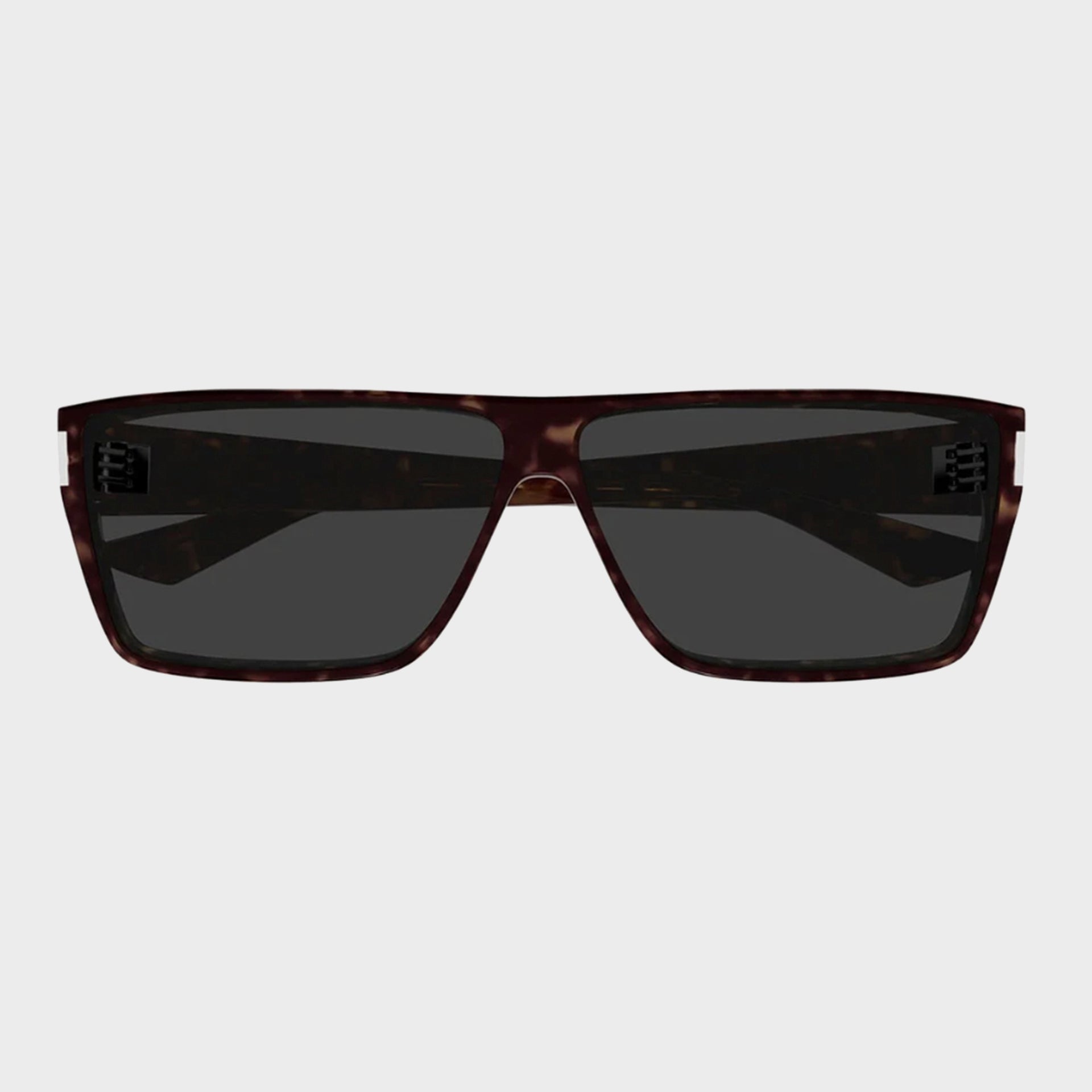 Saint Laurent Square Sunglasses - Shiny Dark Havana