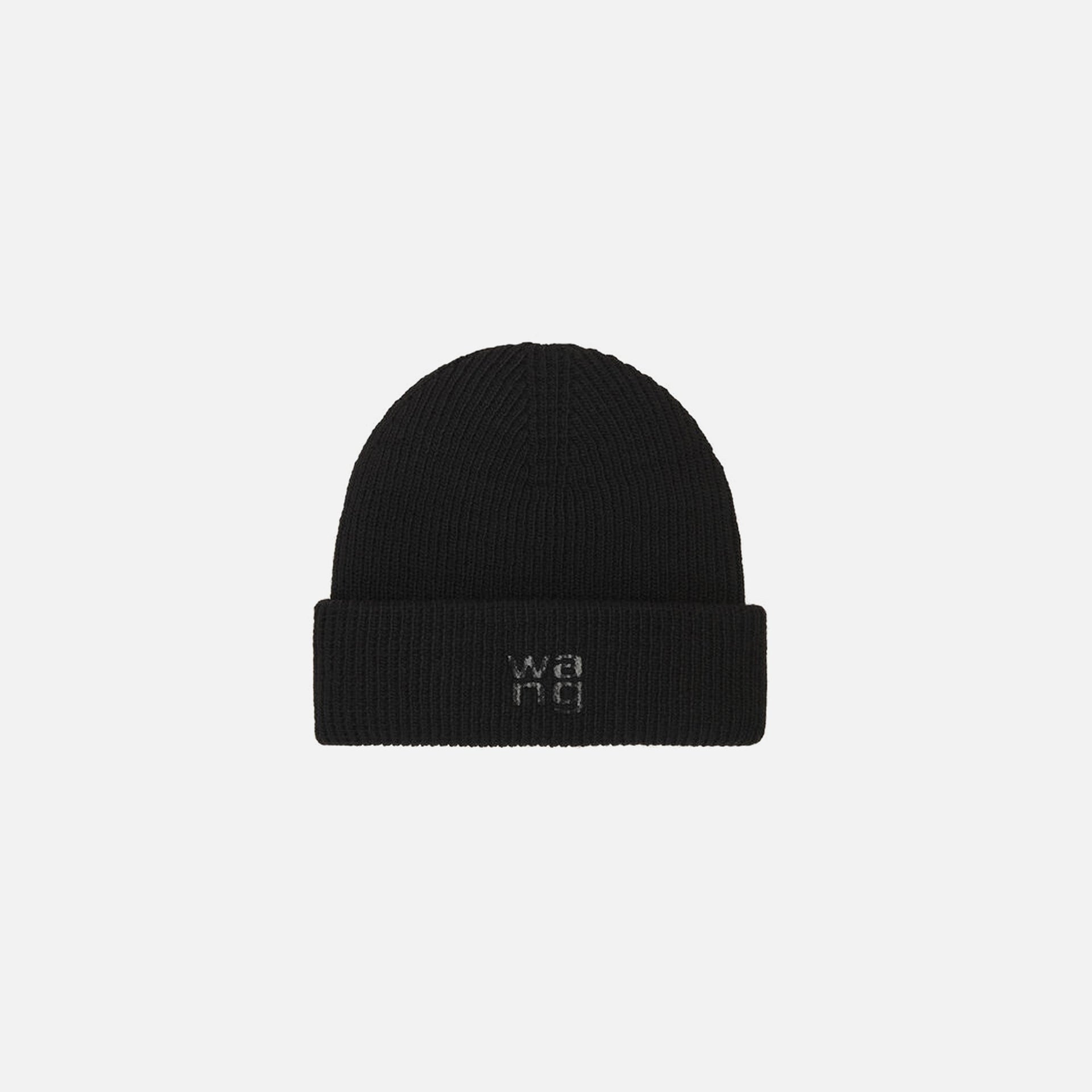 Alexander Wang Deboss Beanie - Black