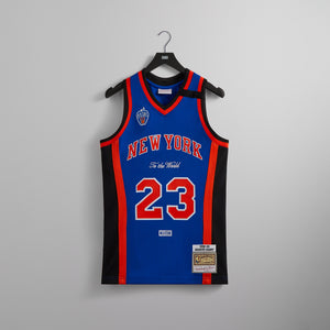 UrlfreezeShops and Mitchell & Ness for the New York Knicks Marcus Camby Jersey - Knicks Blue / Knicks Orange