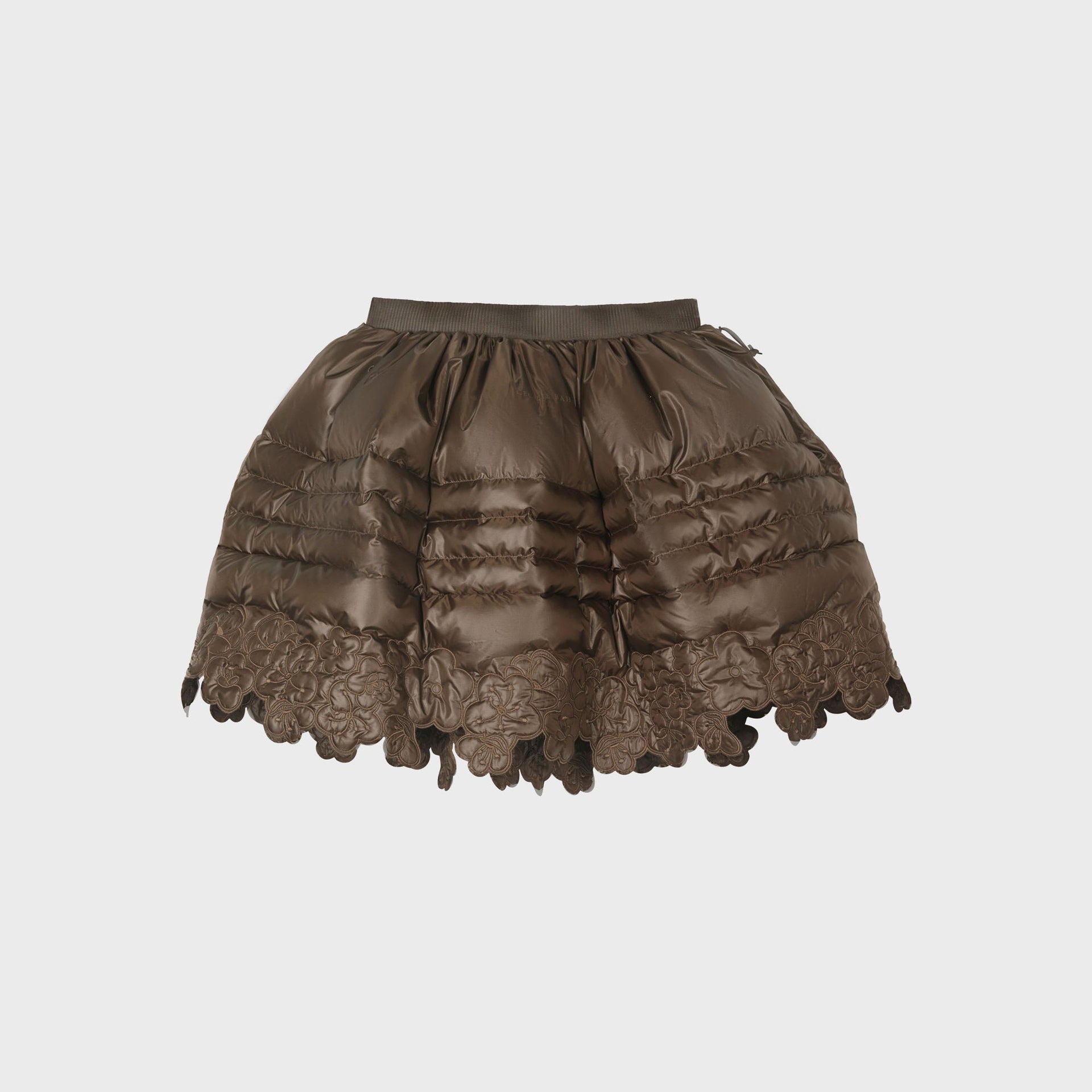 The North Face x Cecilie Bahnsen Quilted Down Skirt - Soil Brown