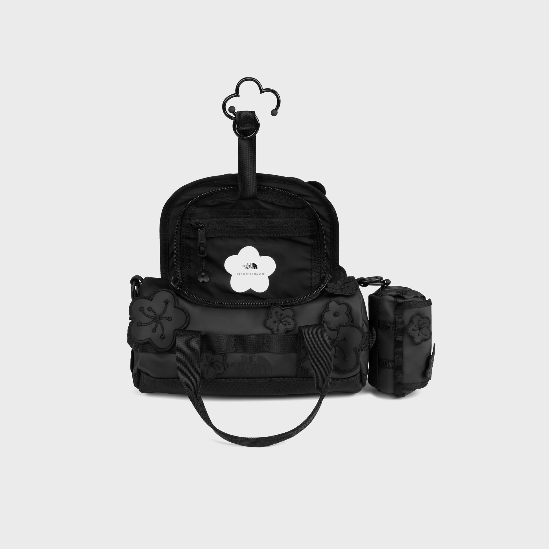 Suede Monogram Program Base Camp Small Duffel - Black
