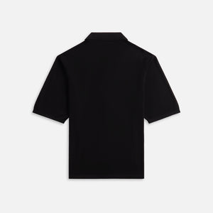 Lemaire Relaxed Polo Shirt - Black