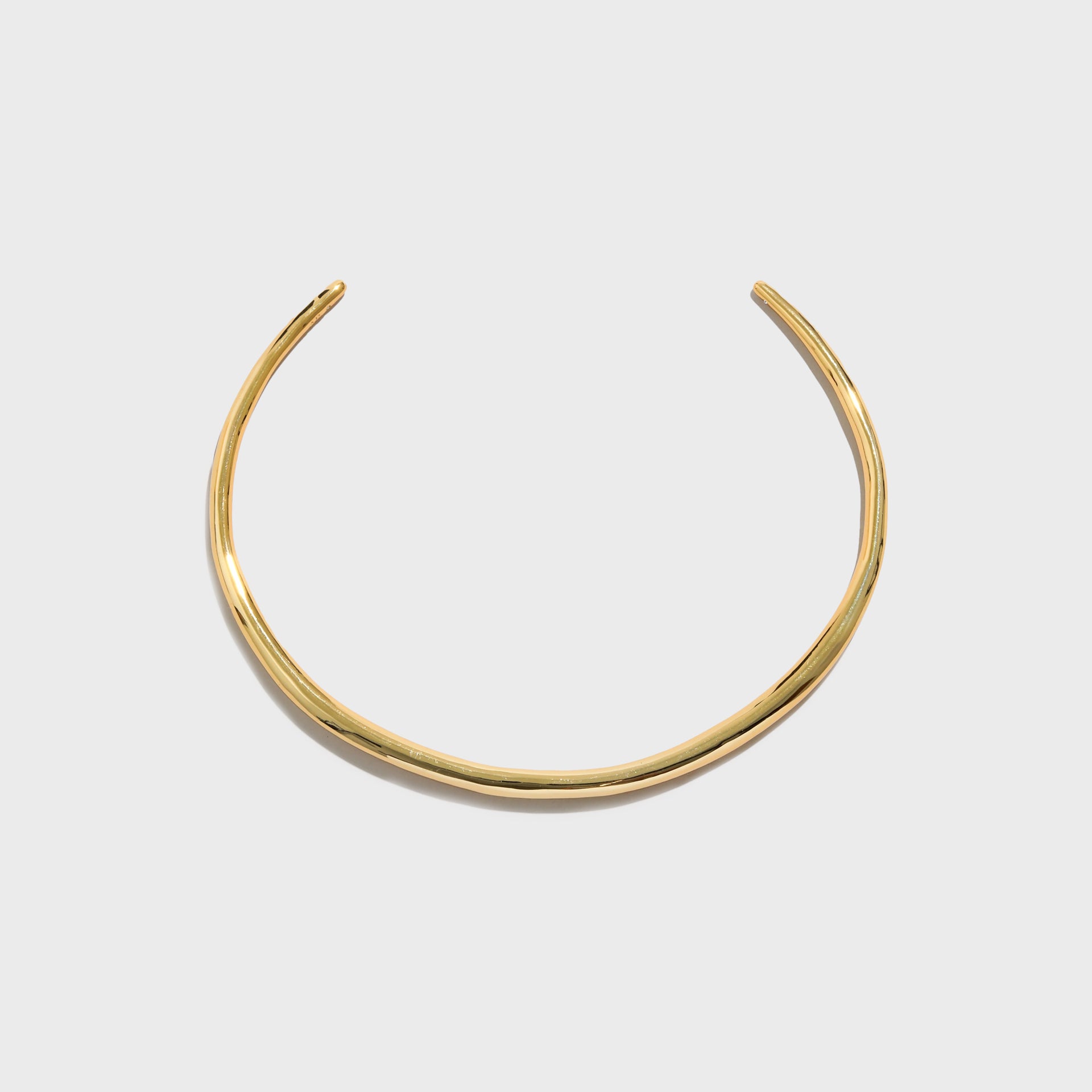 Alexis Bittar Molten Gold Thin Collar Necklace - Gold