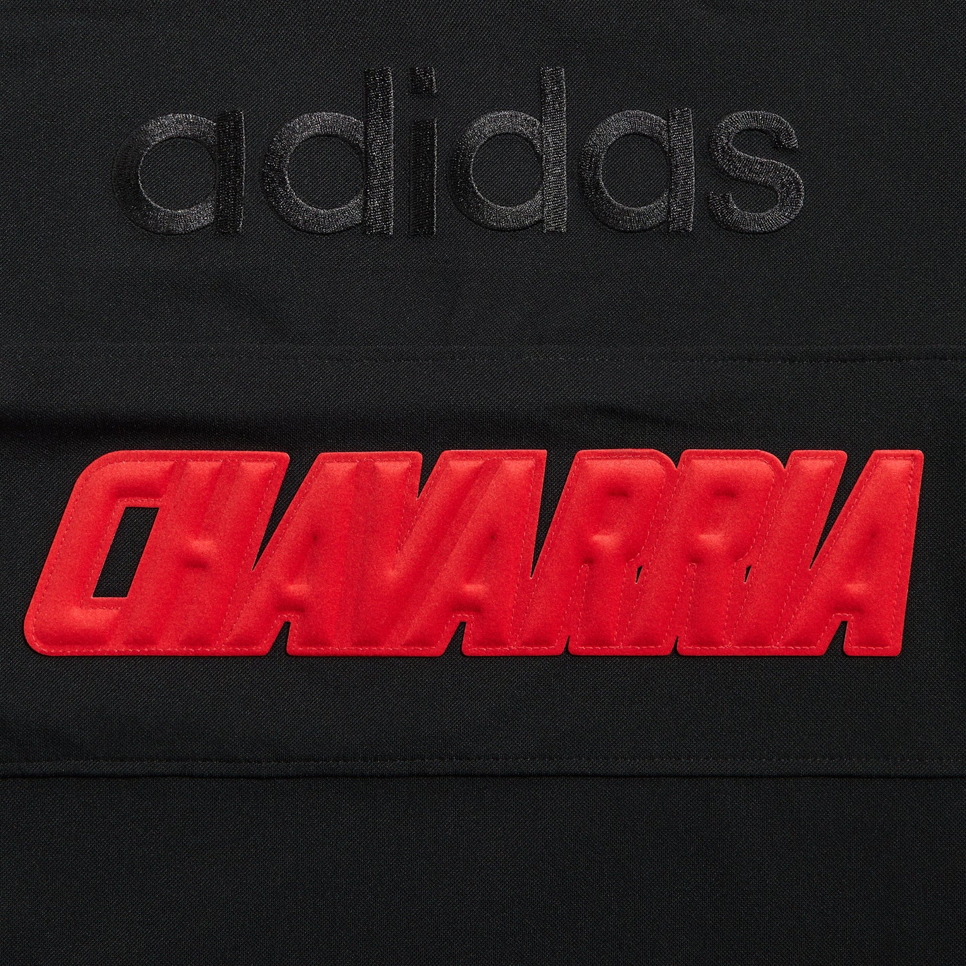 adidas x Willy Chavarria Sport Polo - Black / Red