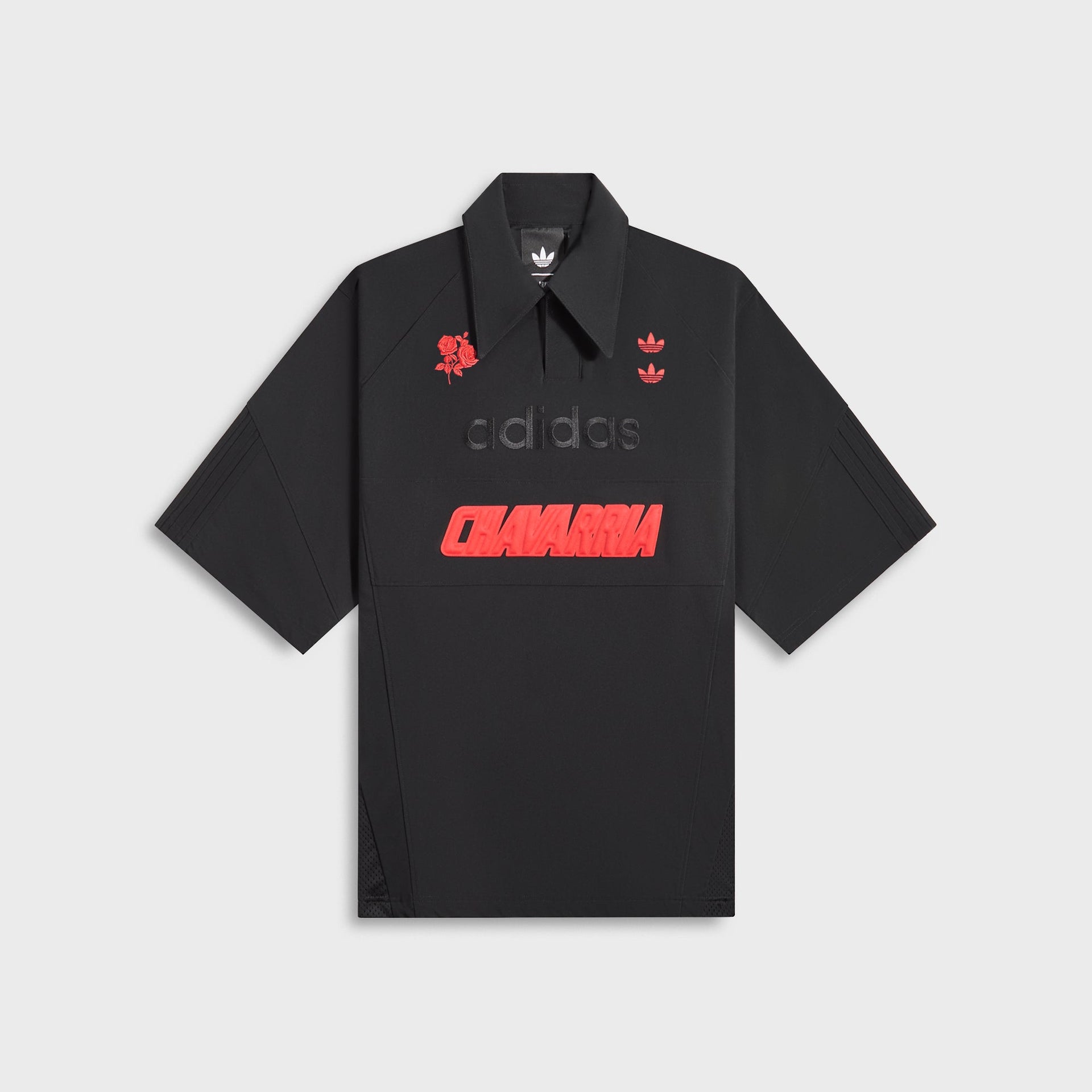 adidas x Willy Chavarria Sport Polo - Black / Red
