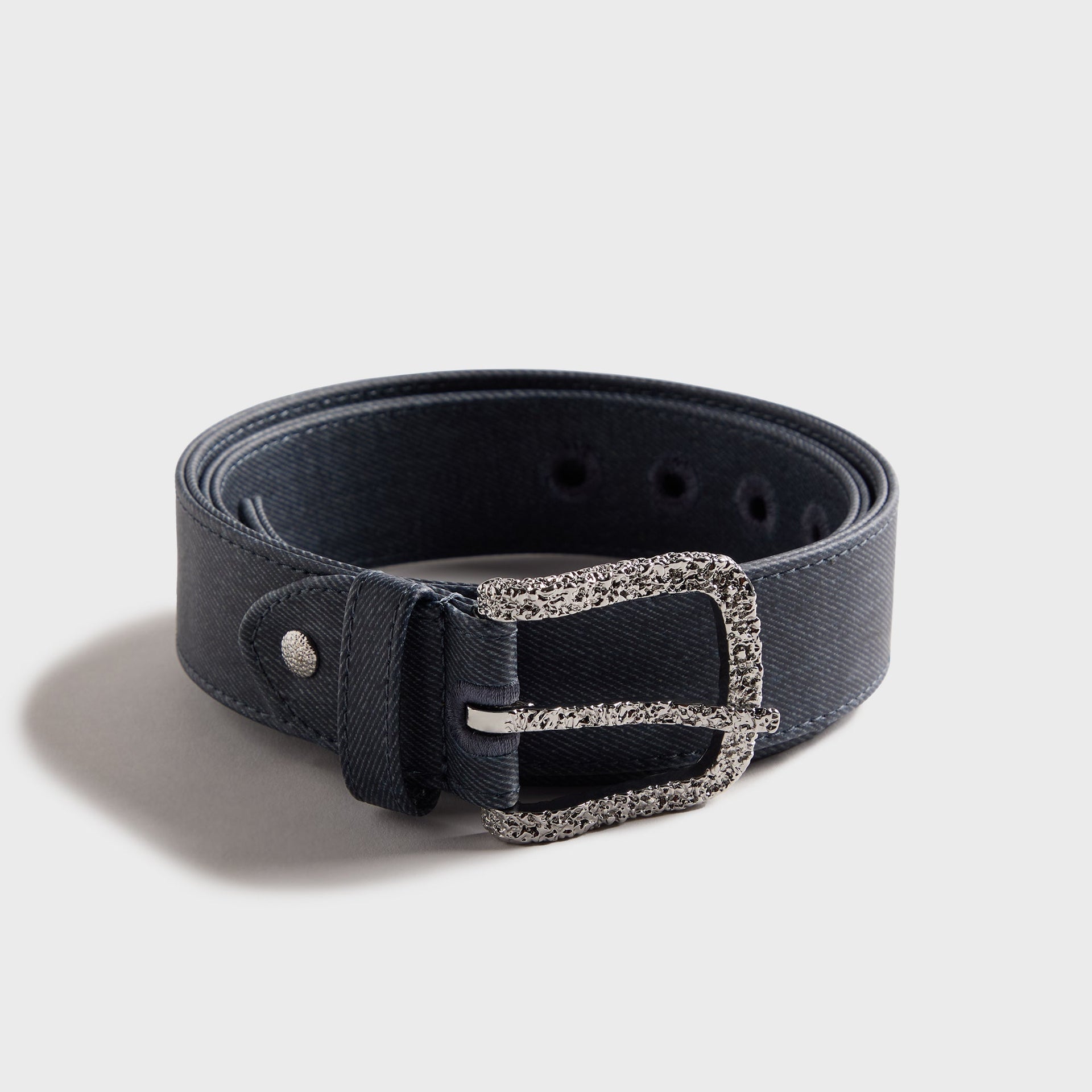 Veneda Carter Budny Belt in Dark Wash