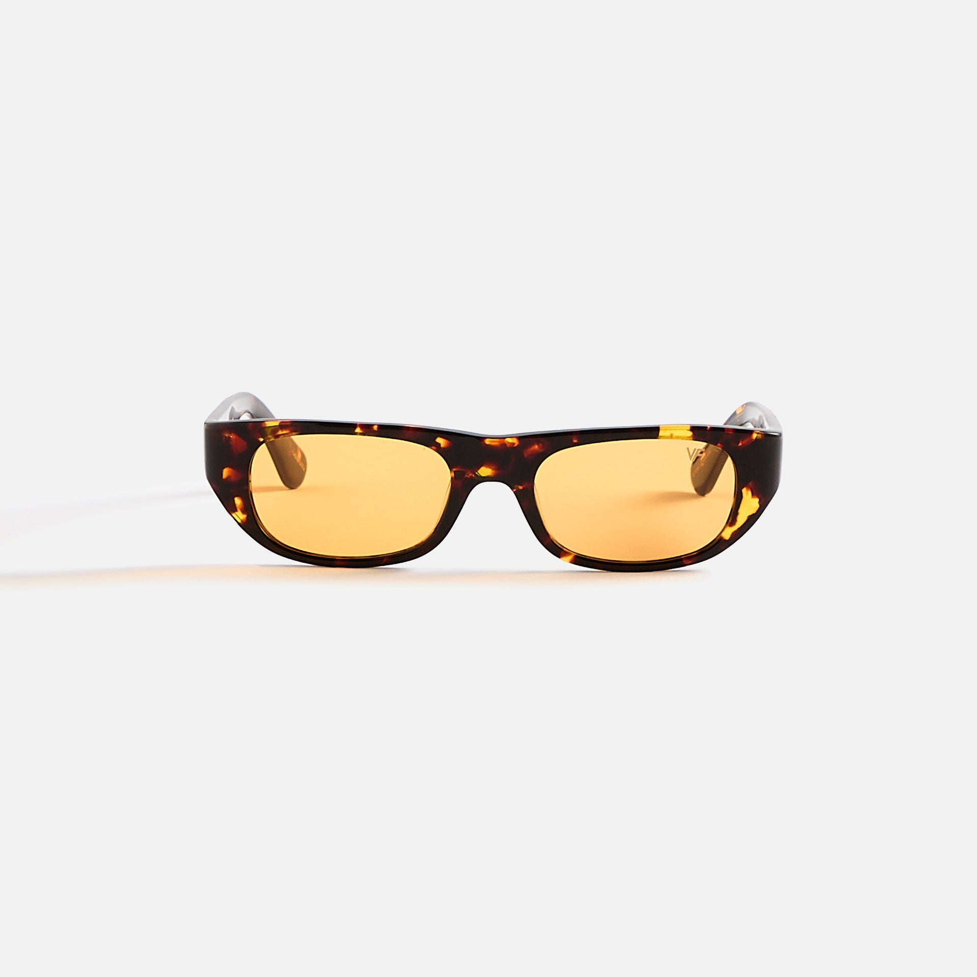 Vintage Frames Bowery Tortoise Brown Acetate - Yellow
