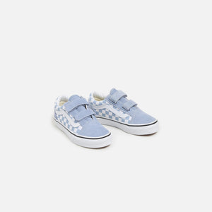 VANS pepper PS Old Skool Color Theory Checkerboard - Dusy Blue