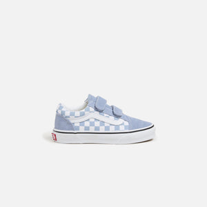 VANS pepper PS Old Skool Color Theory Checkerboard - Dusy Blue