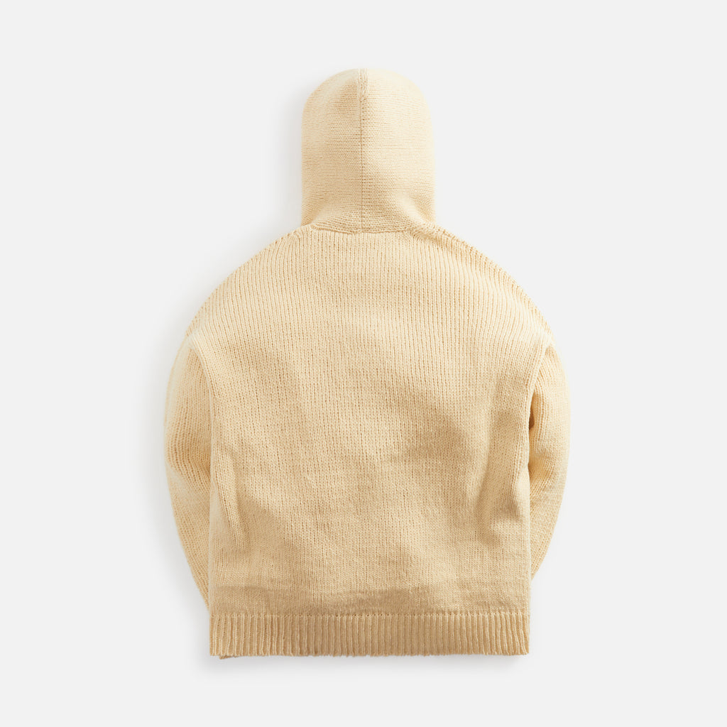 Visvim Amplus Sb Knit Hoodie P.O. - Ivory – Kith