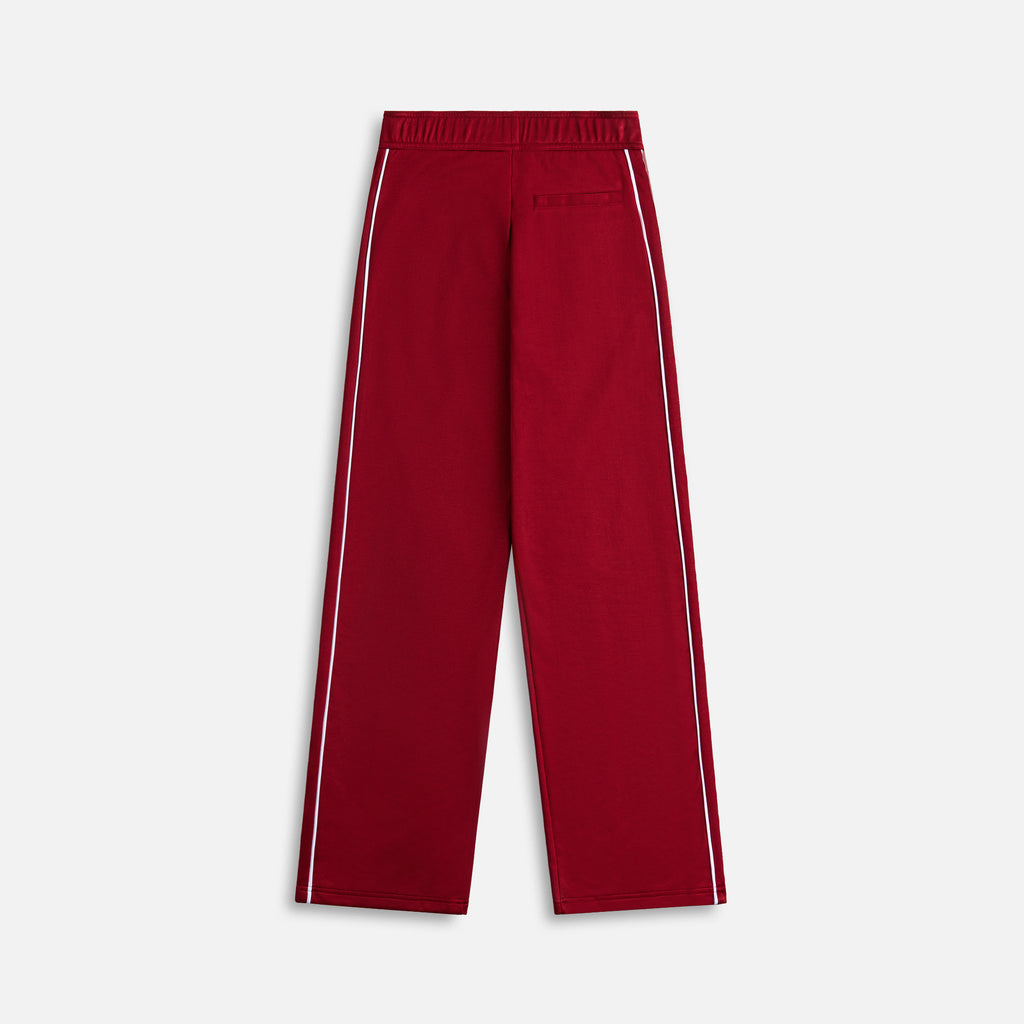 Wales Bonner Jersey Shine Track Pant - Burgundy Red – Kith