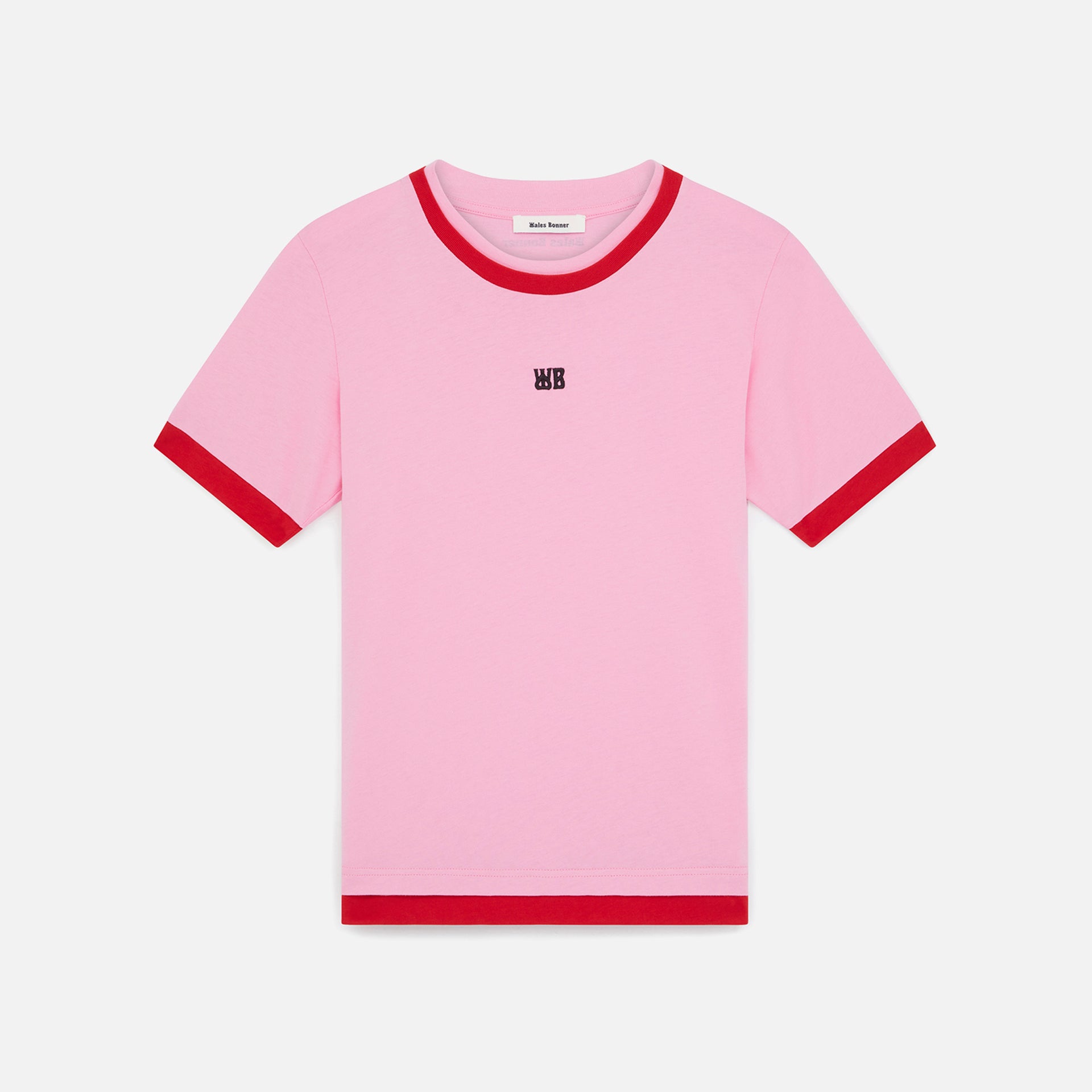 Wales Bonner Horizon Tee - Jersey Pink