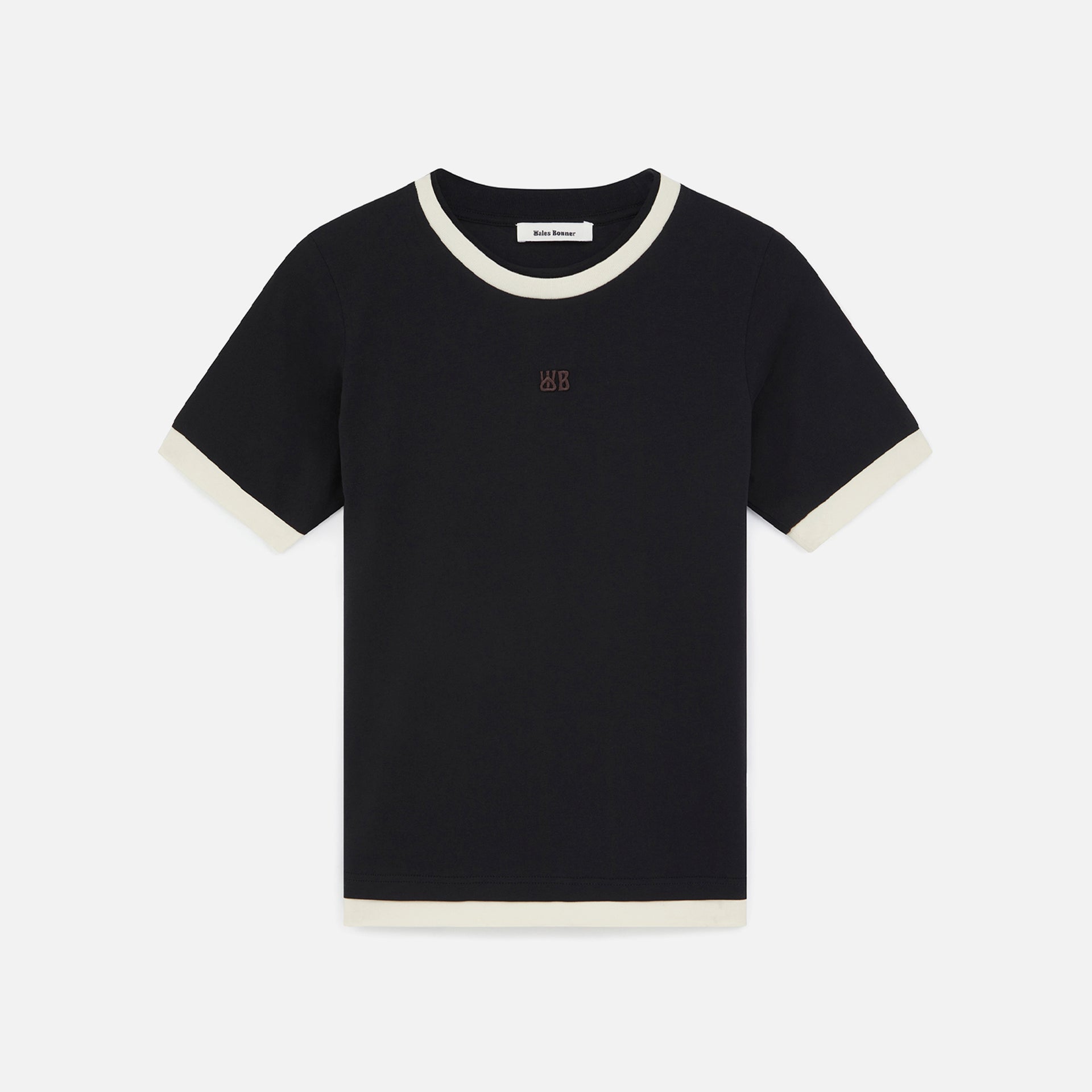 Wales Bonner Horizon Tee - Jersey Black