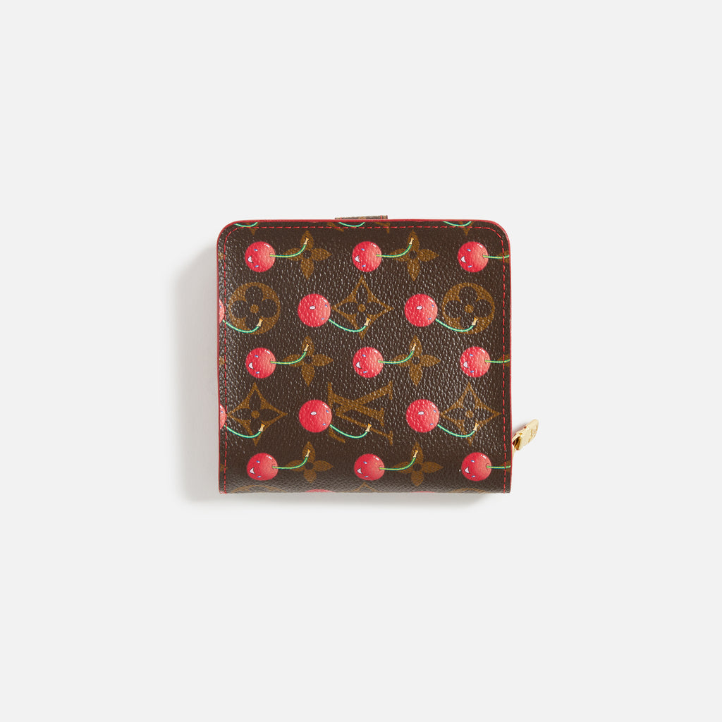 WGACA Louis Vuitton x Takashi Murakami Cherry Zippy Compact Wallet