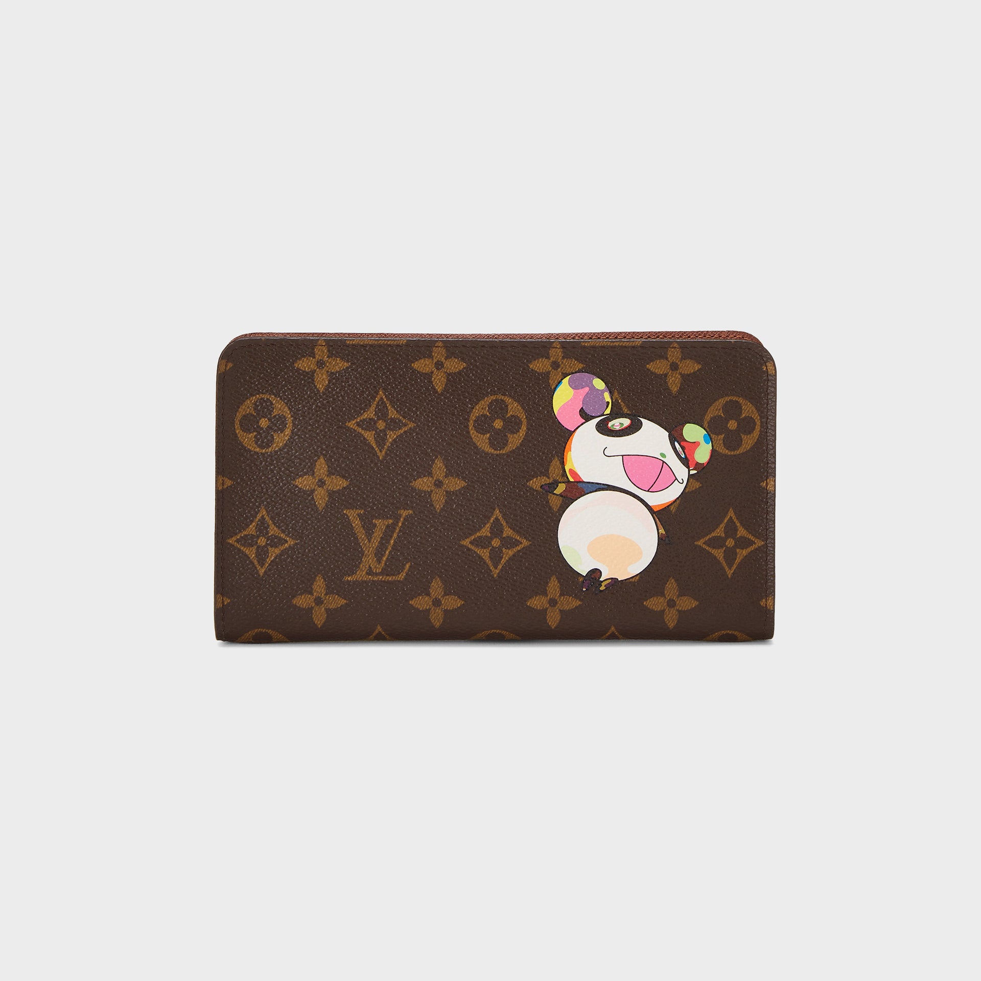 WGACA Louis Vuitton Murakami Panda Porte Monnaie Zippy - Brown