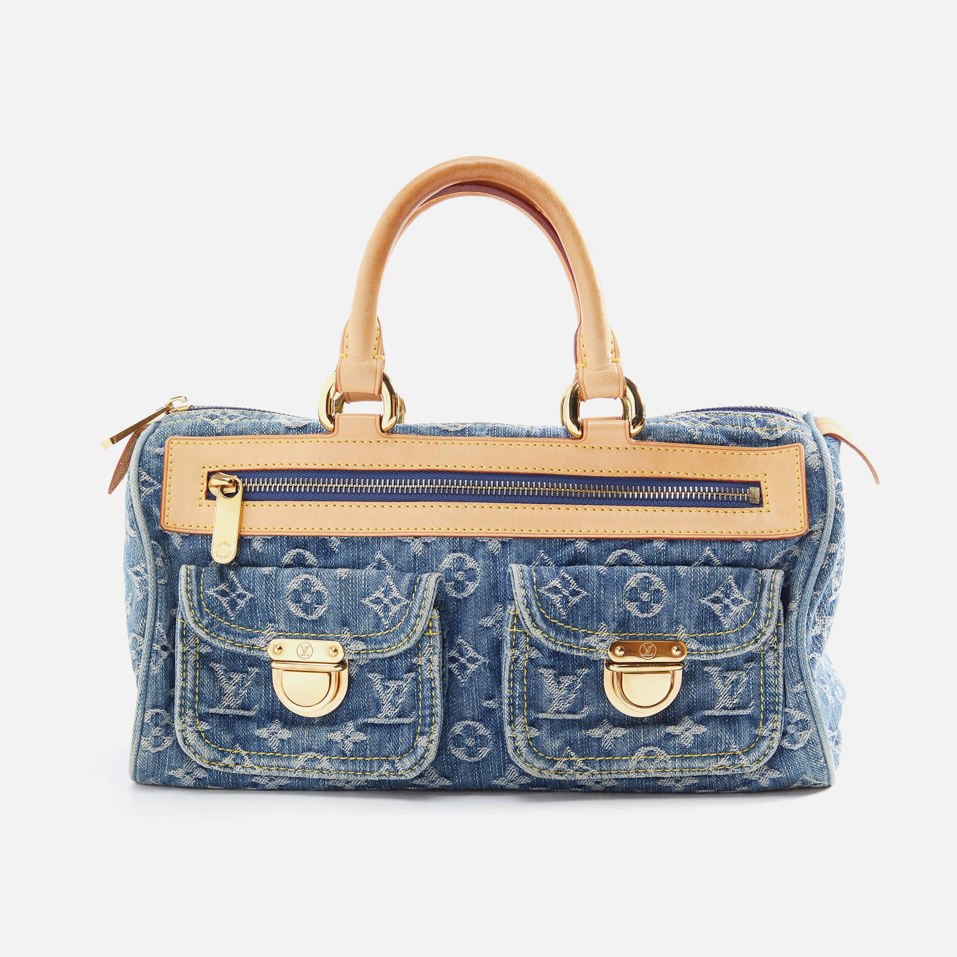 WGACA Louis Vuitton Denim Neo Speedy - Blue