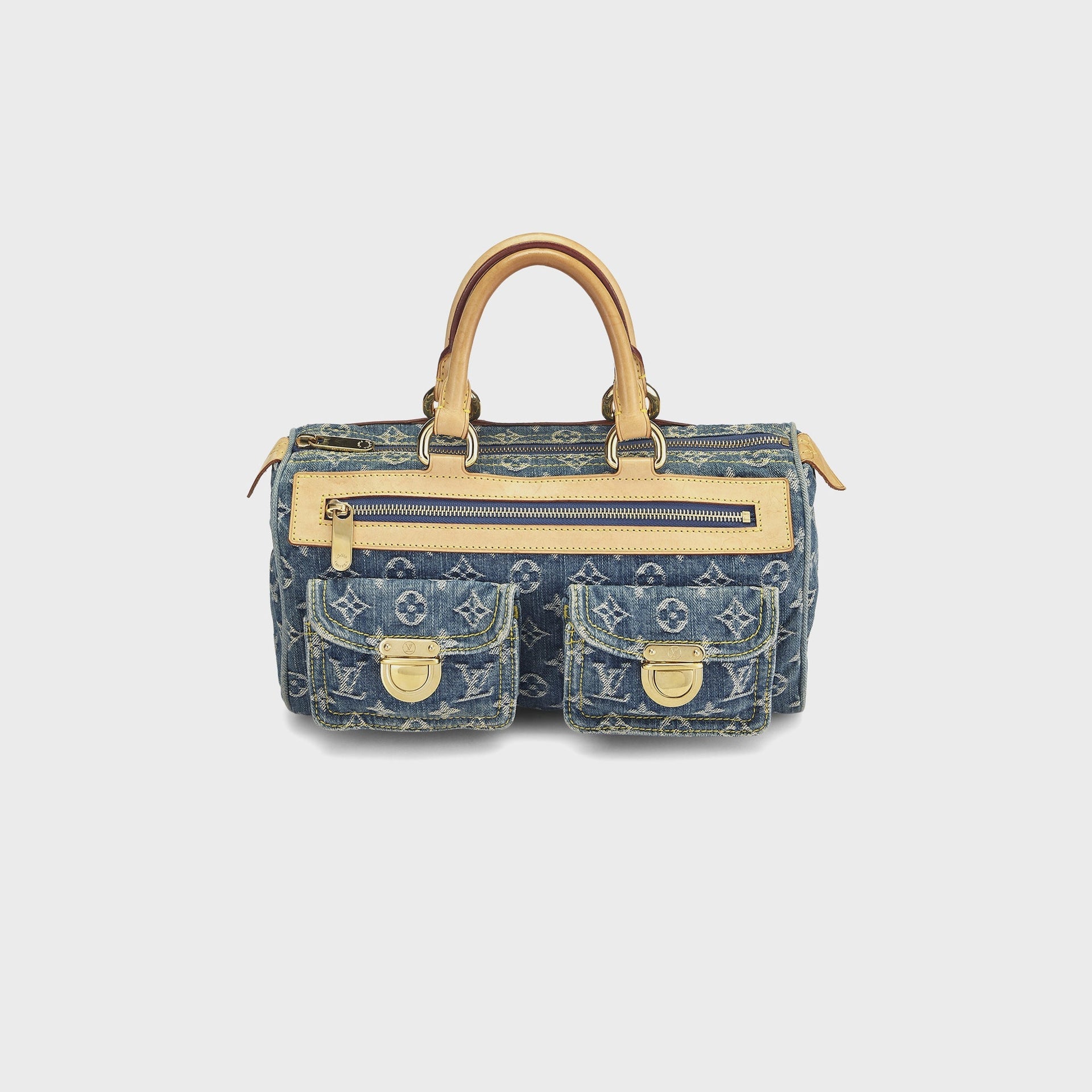 WGACA Louis Vuitton Denim Neo Speedy in Blue