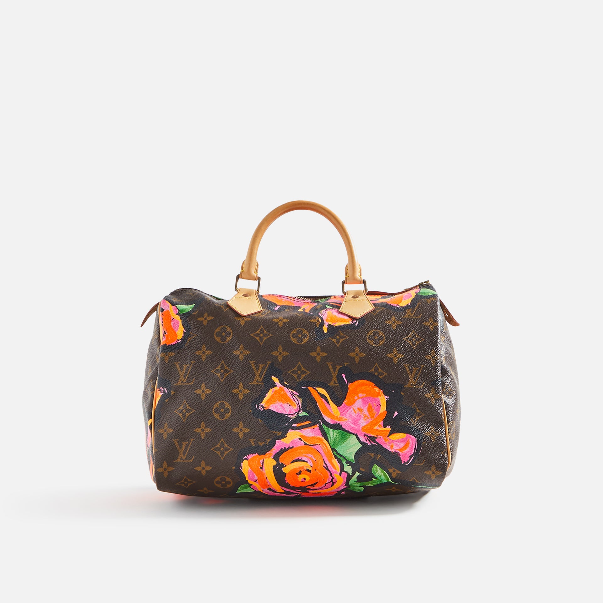 WGACA Louis Vuitton Roses Speedy 30 - Brown