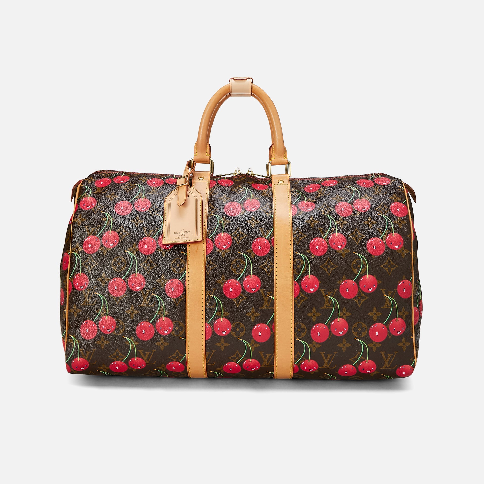 WGACA Louis Vuitton Murakami Cherry Keepall 45 - Multi