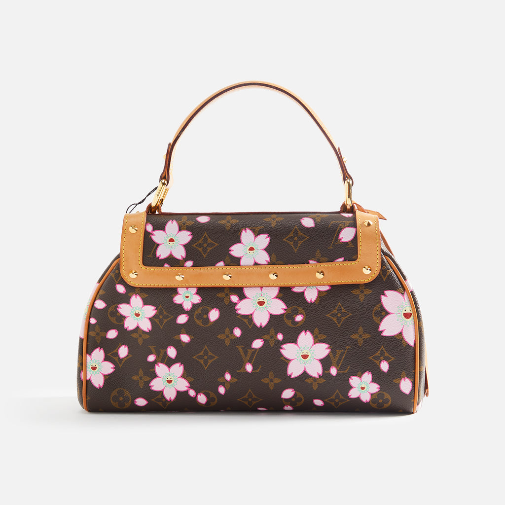 WGACA Louis Vuitton Murakami Blossom Pochette - Brown