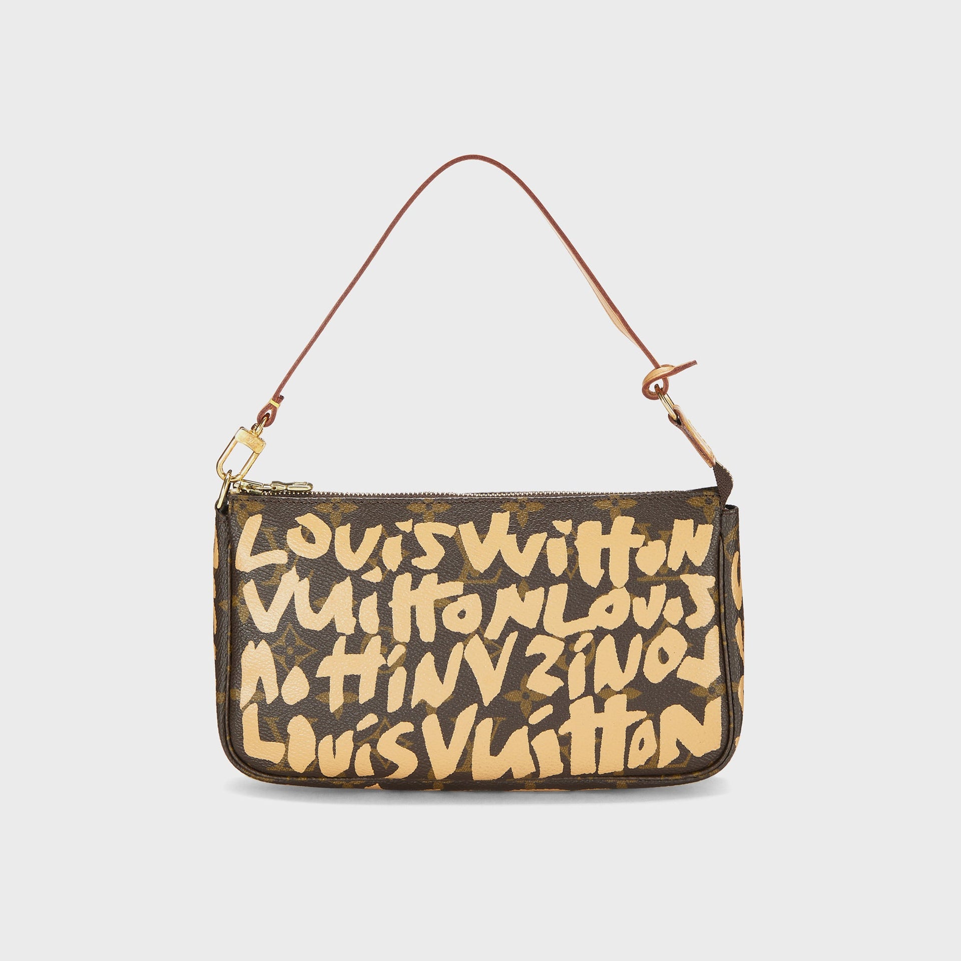 WGACA Louis Vuitton Sprouse Pochette Accessoires V2 in Beige